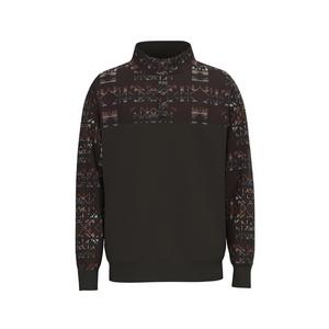 Hooey Men's Stevie Aztec Pullover - Brown