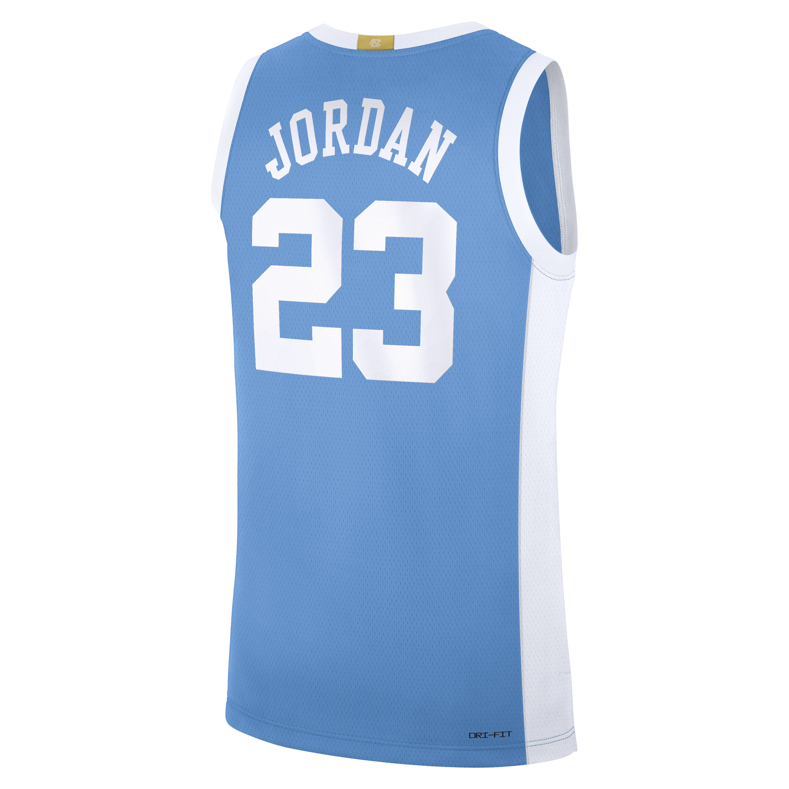 Jordan Men's UNC Tar Heels Jordan Limited Jersey-Light Blue - BLUE Thumbnail View 2