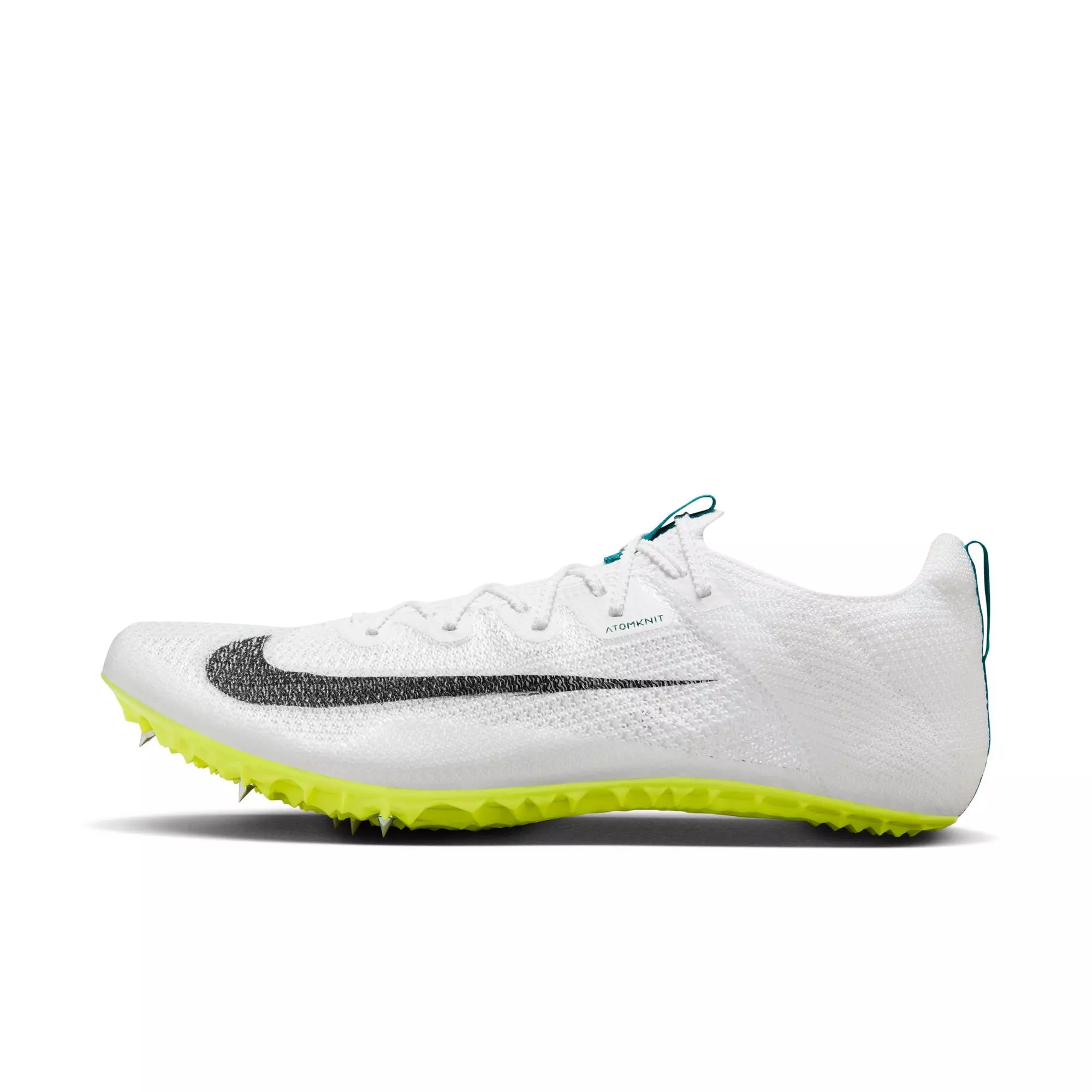 Nike Zoom Superfly Elite 2 "White/Electric Algae/Bright Spruce" Unisex Track Spike - WHITE/GREEN