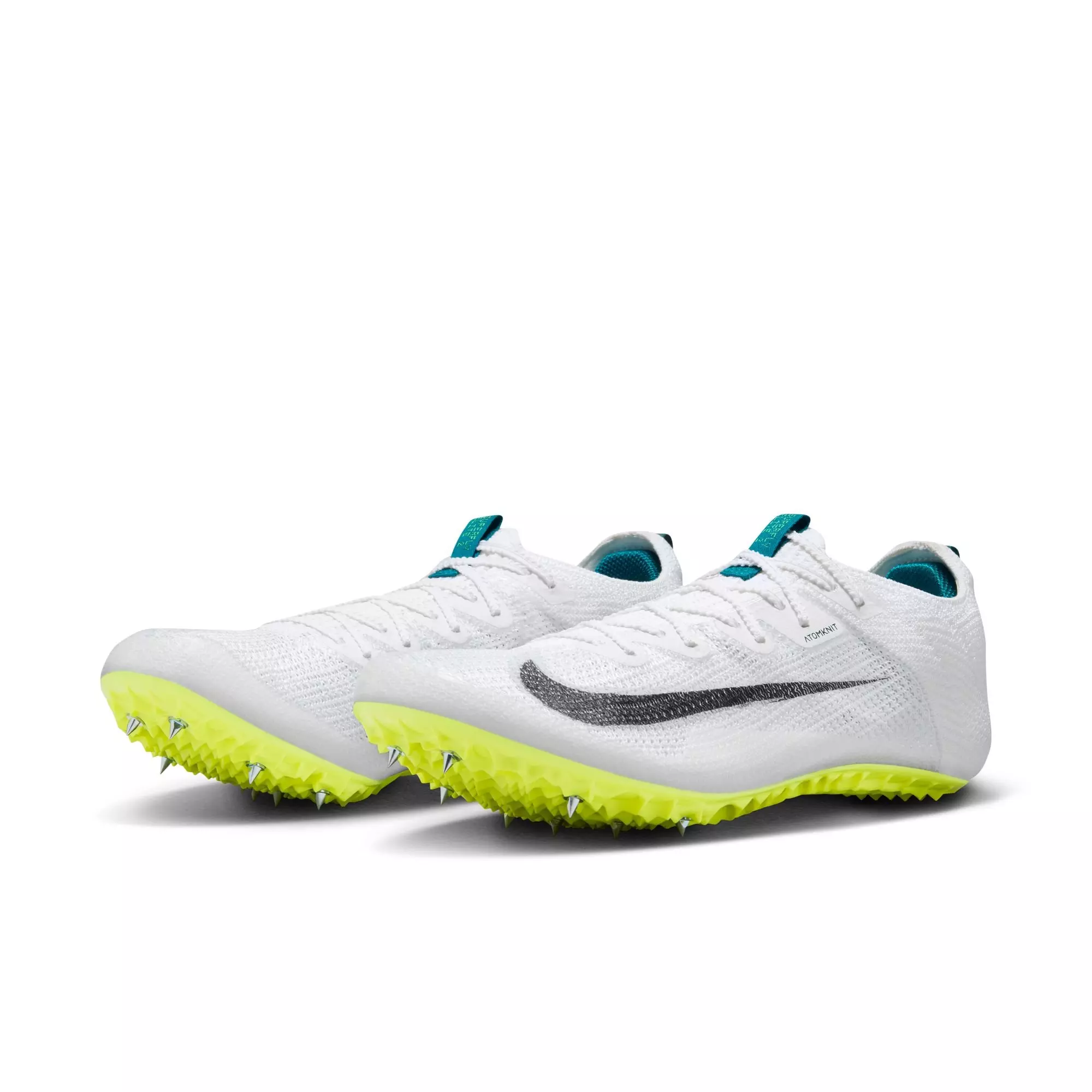 Nike Zoom Superfly Elite 2 "White/Electric Algae/Bright Spruce" Unisex Track Spike - WHITE/GREEN