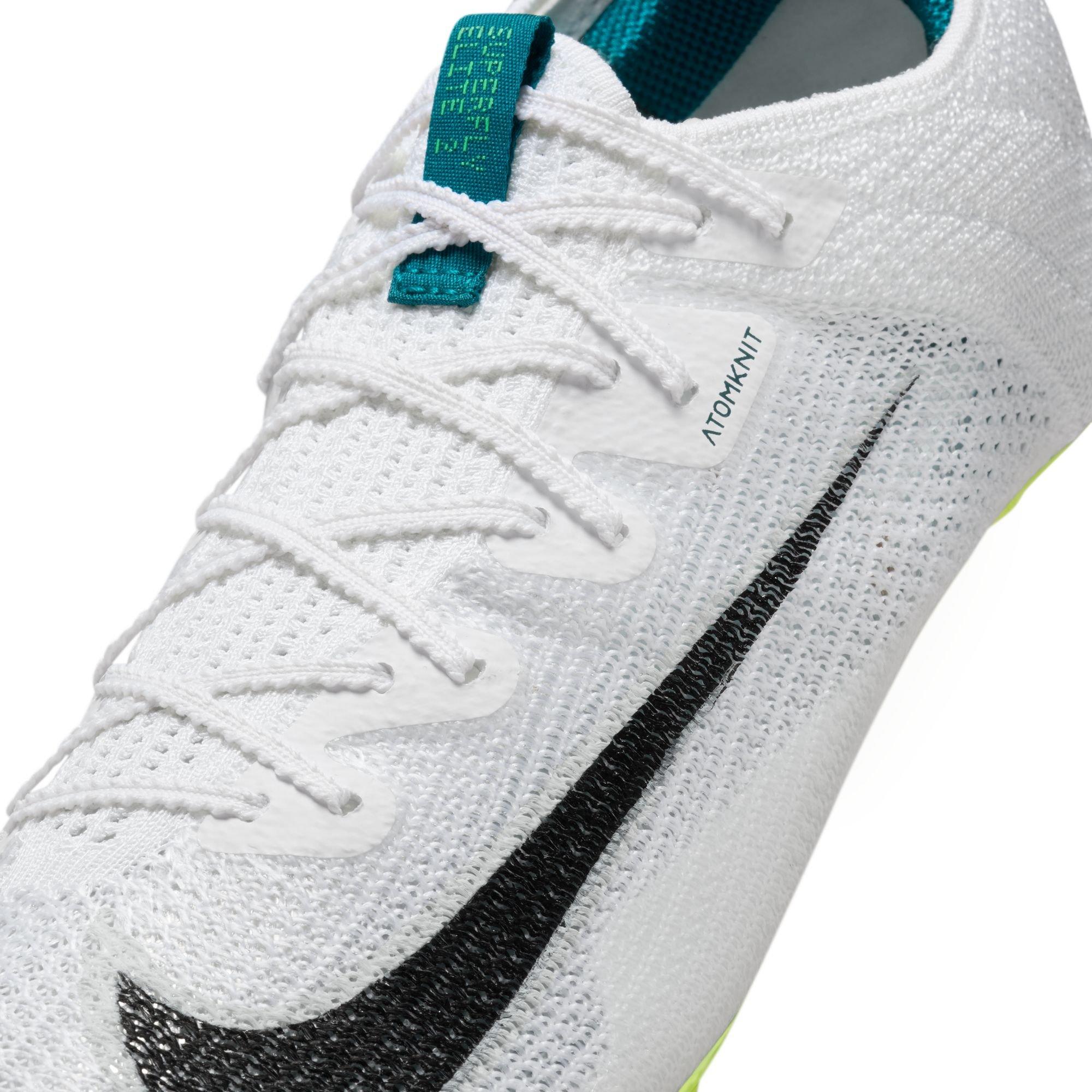 Nike Zoom Superfly Elite 2 "White/Electric Algae/Bright Spruce" Unisex Track Spike - WHITE/GREEN Thumbnail View 11