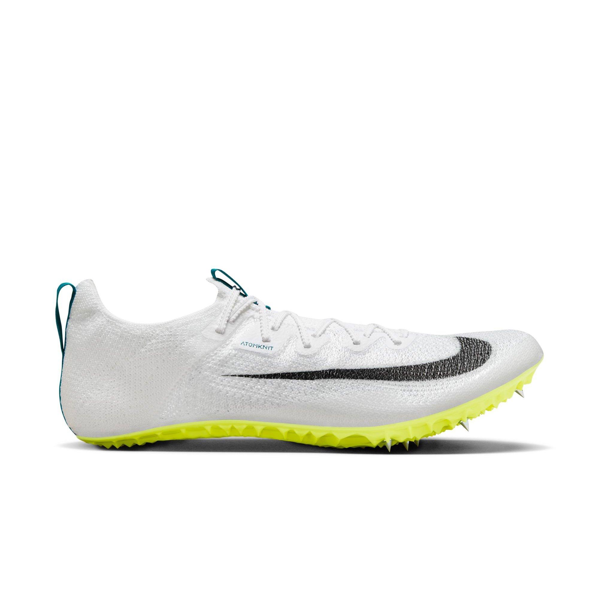 Nike Zoom Superfly Elite 2 "White/Electric Algae/Bright Spruce" Unisex Track Spike - WHITE/GREEN Thumbnail View 1