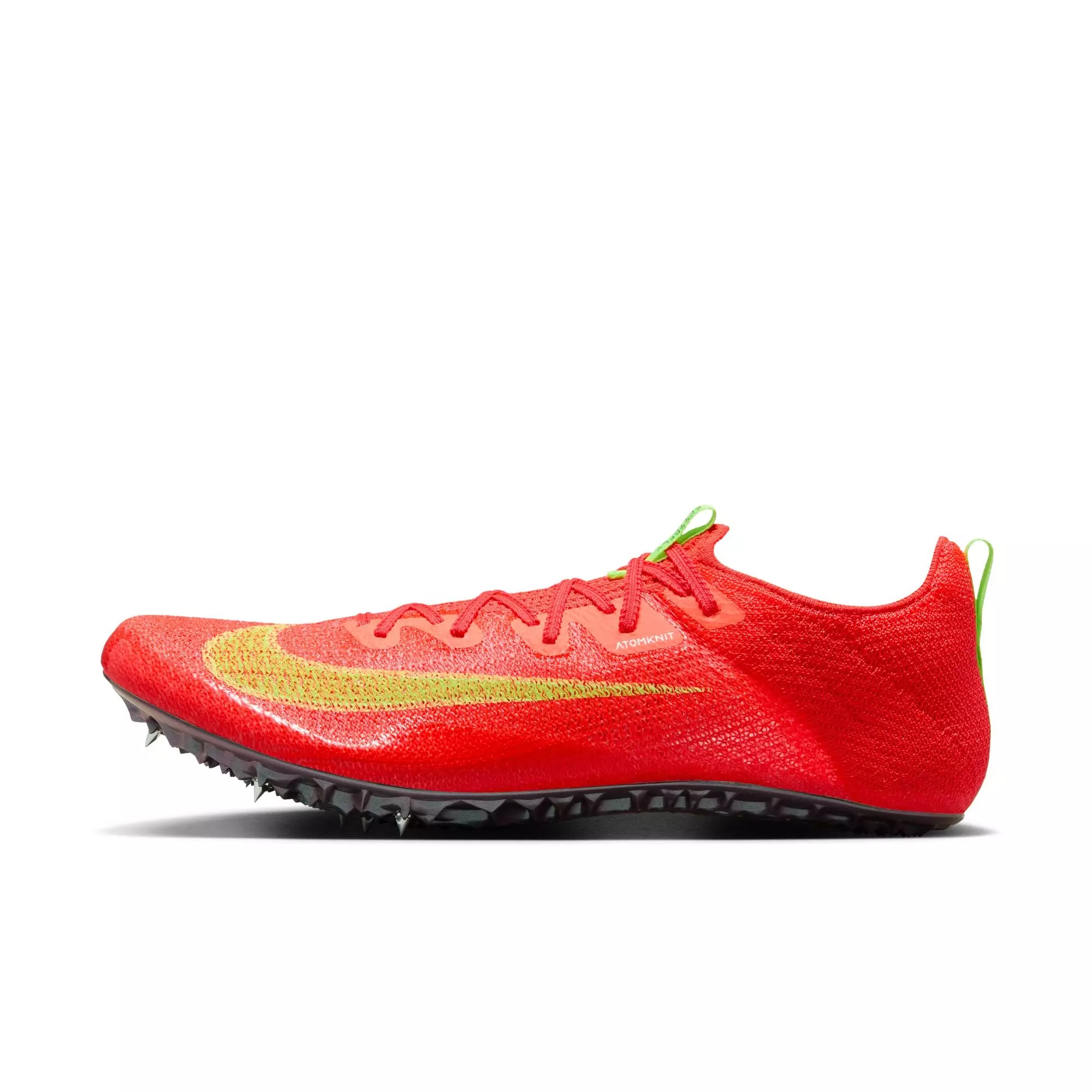 Nike Zoom Superfly Elite 2 "Bright Crimson/Washed Coral/Lime Blast" Unisex Track Spike - PINK