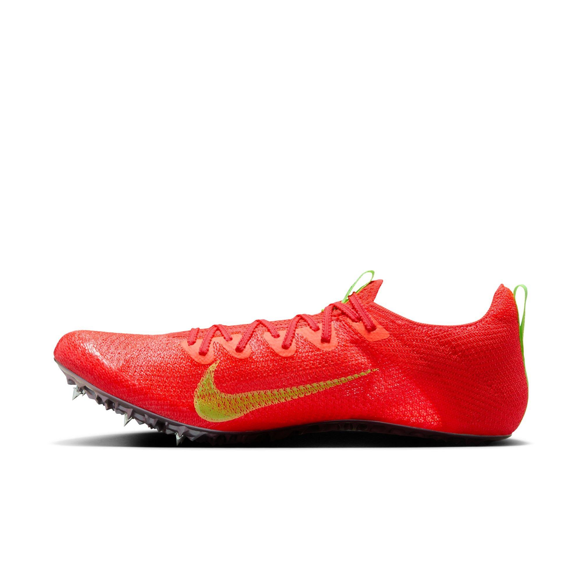 Nike Zoom Superfly Elite 2 "Bright Crimson/Washed Coral/Lime Blast" Unisex Track Spike - PINK Thumbnail View 4