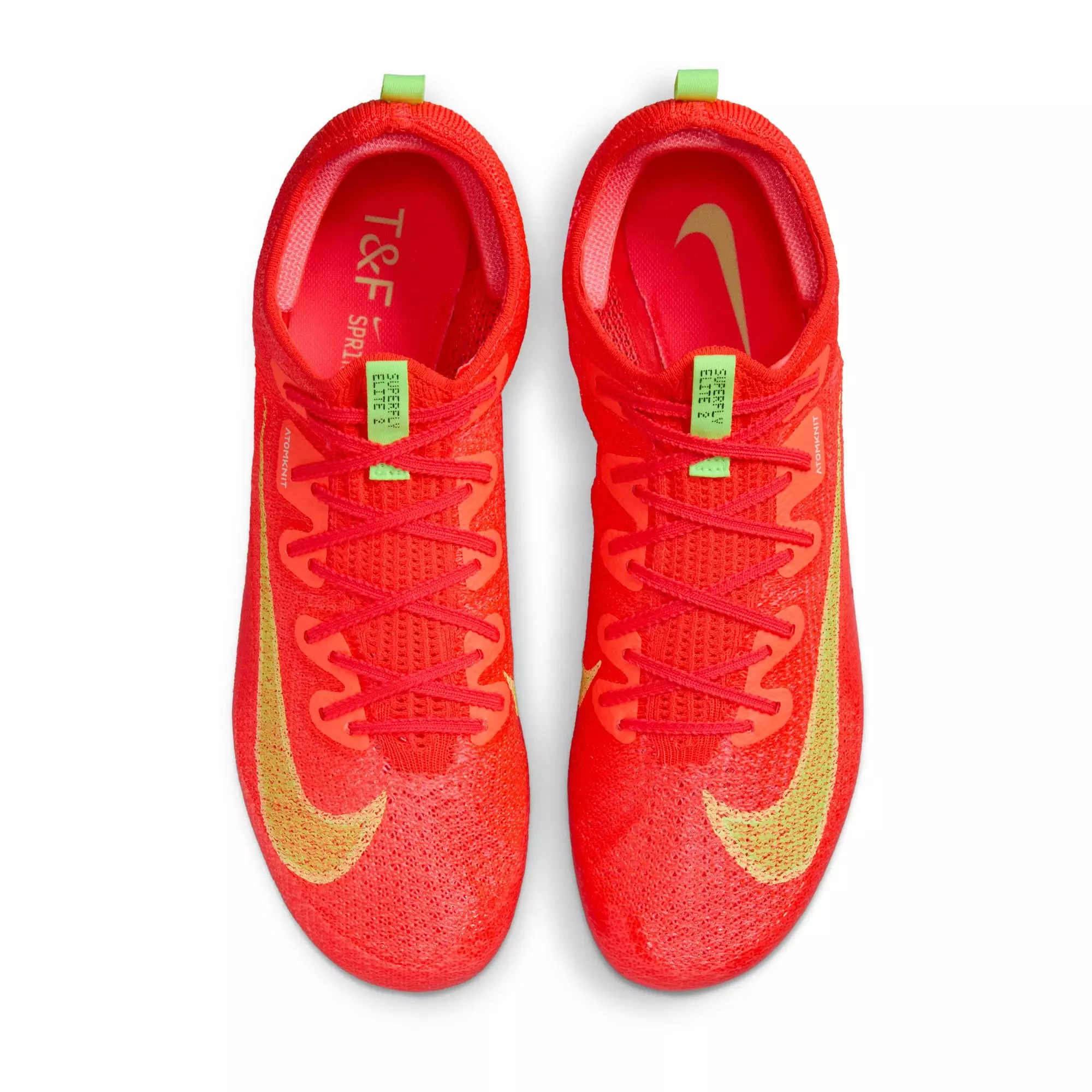 Nike Zoom Superfly Elite 2 "Bright Crimson/Washed Coral/Lime Blast" Unisex Track Spike - PINK