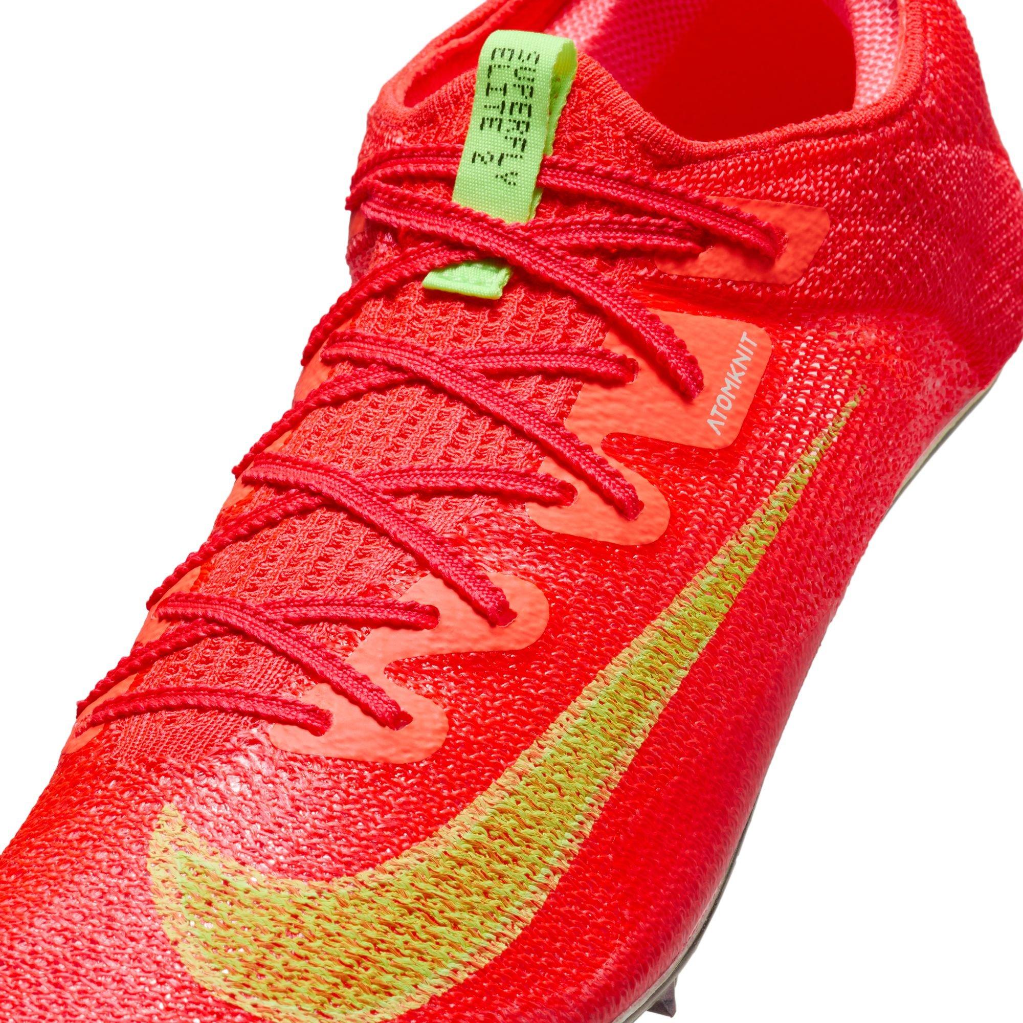 Nike Zoom Superfly Elite 2 "Bright Crimson/Washed Coral/Lime Blast" Unisex Track Spike - PINK Thumbnail View 11