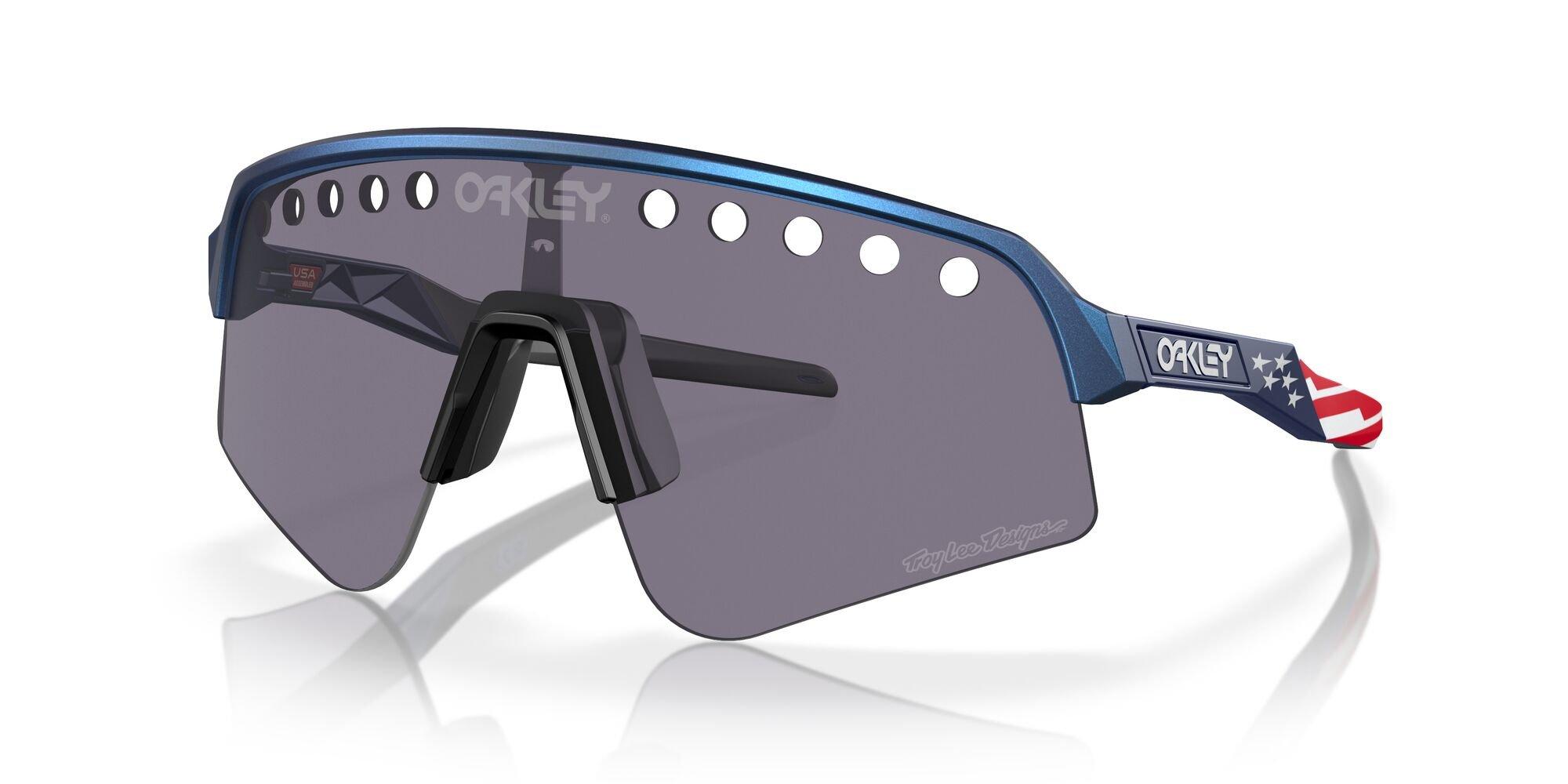 Oakley Chrysalis Collection Sutro Lite Sweep Sunglasses - NAVY Thumbnail View 4
