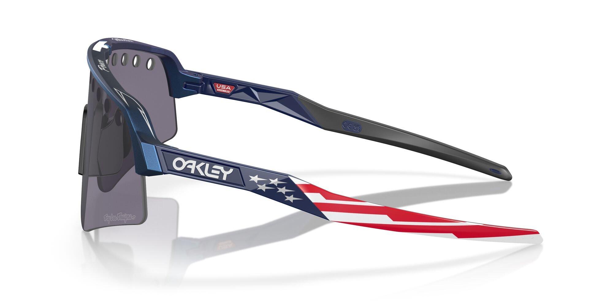 Oakley Chrysalis Collection Sutro Lite Sweep Sunglasses - NAVY Thumbnail View 5