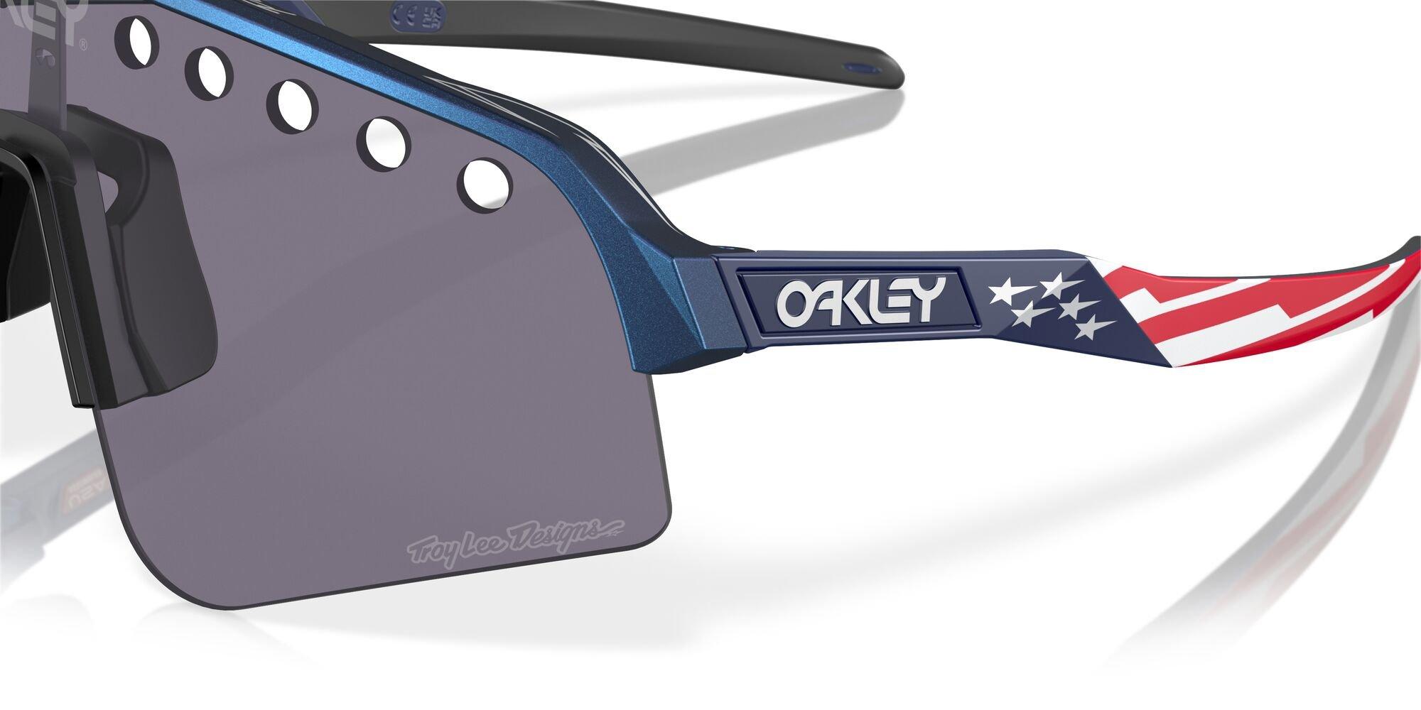Oakley Chrysalis Collection Sutro Lite Sweep Sunglasses - NAVY Thumbnail View 9