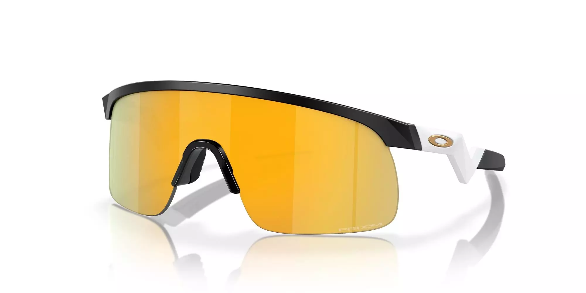 Oakley Youth Resistor Prizm Gold Sunglasses - Black - BLACK