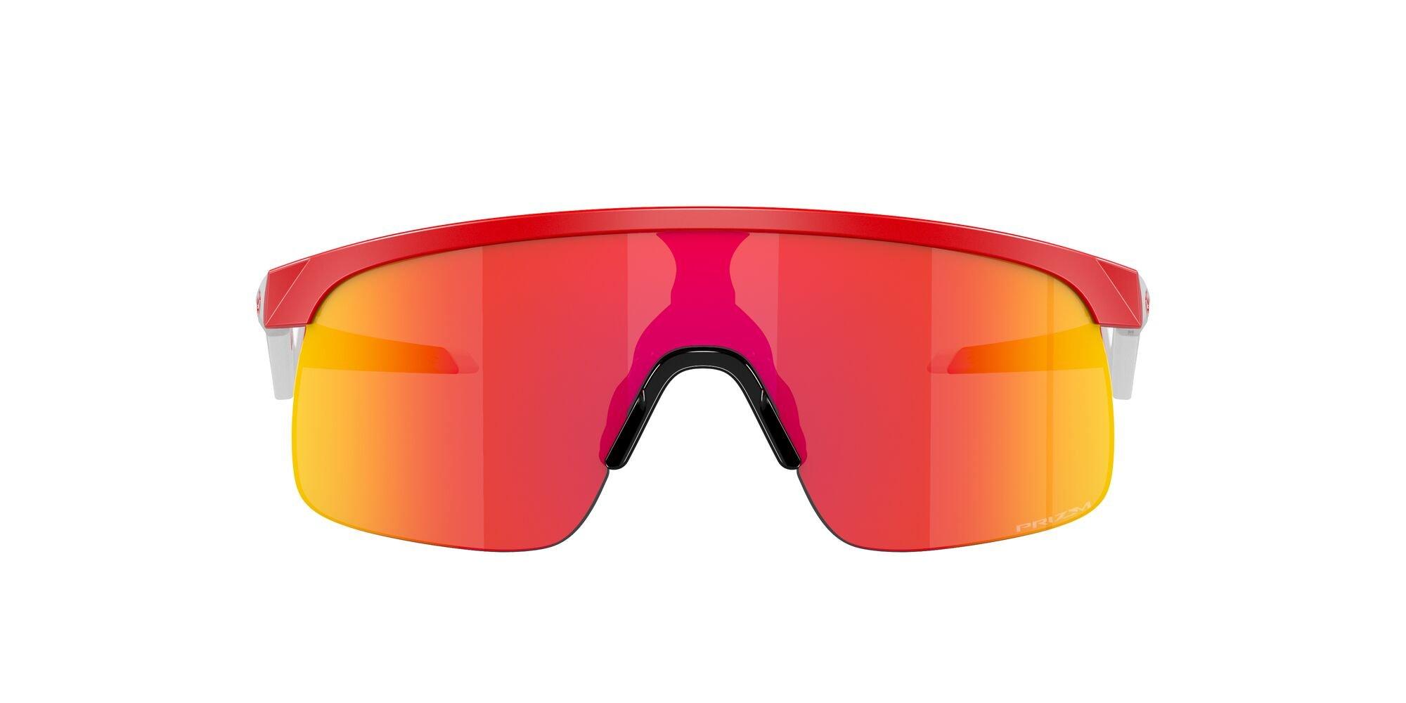 Oakley Resistor Sunglasses (Youth Fit) - Prizm Red Lenses and Red Frame