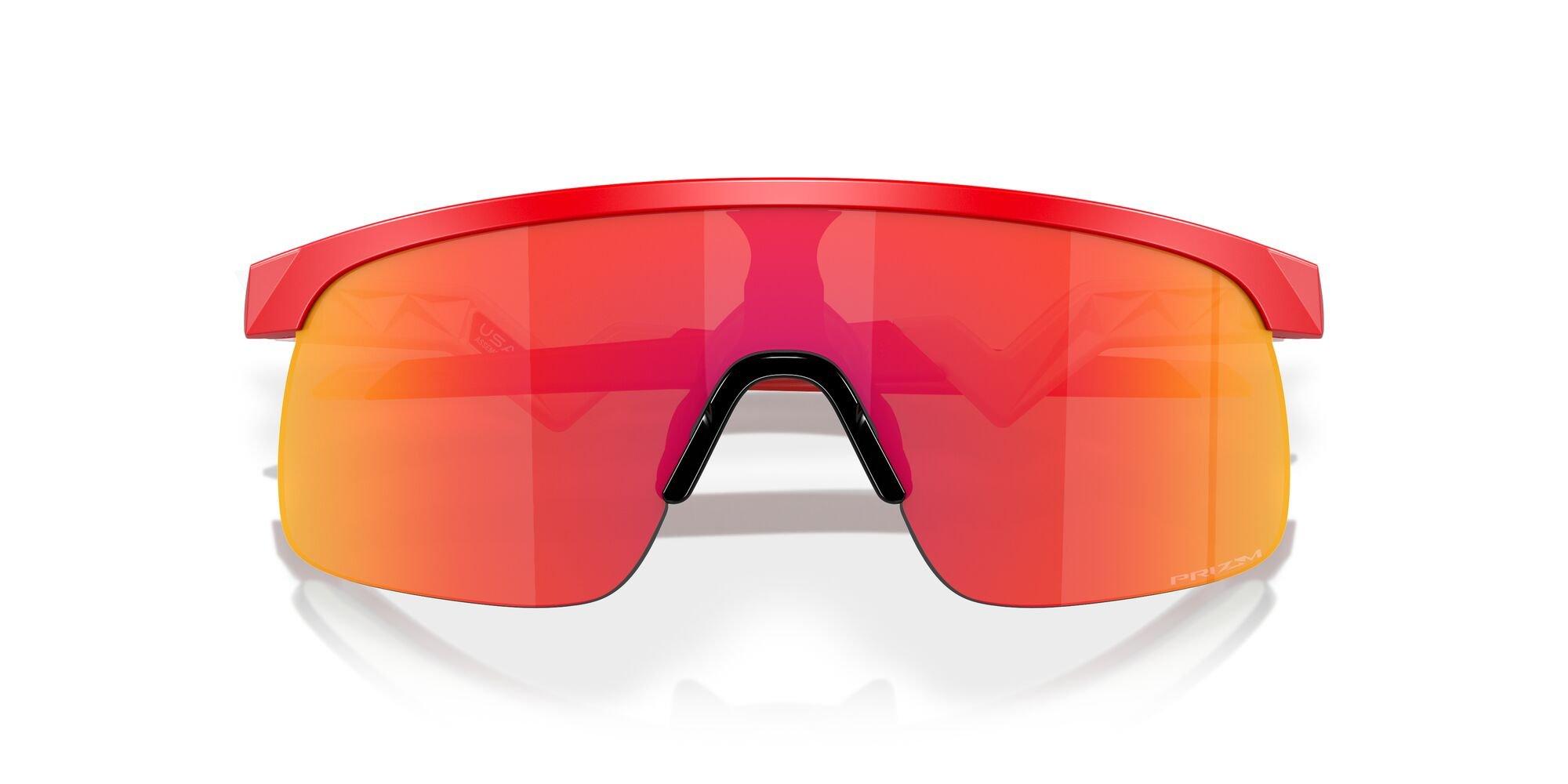 Oakley Resistor Sunglasses (Youth Fit) - Prizm Red Lenses and Red Frame