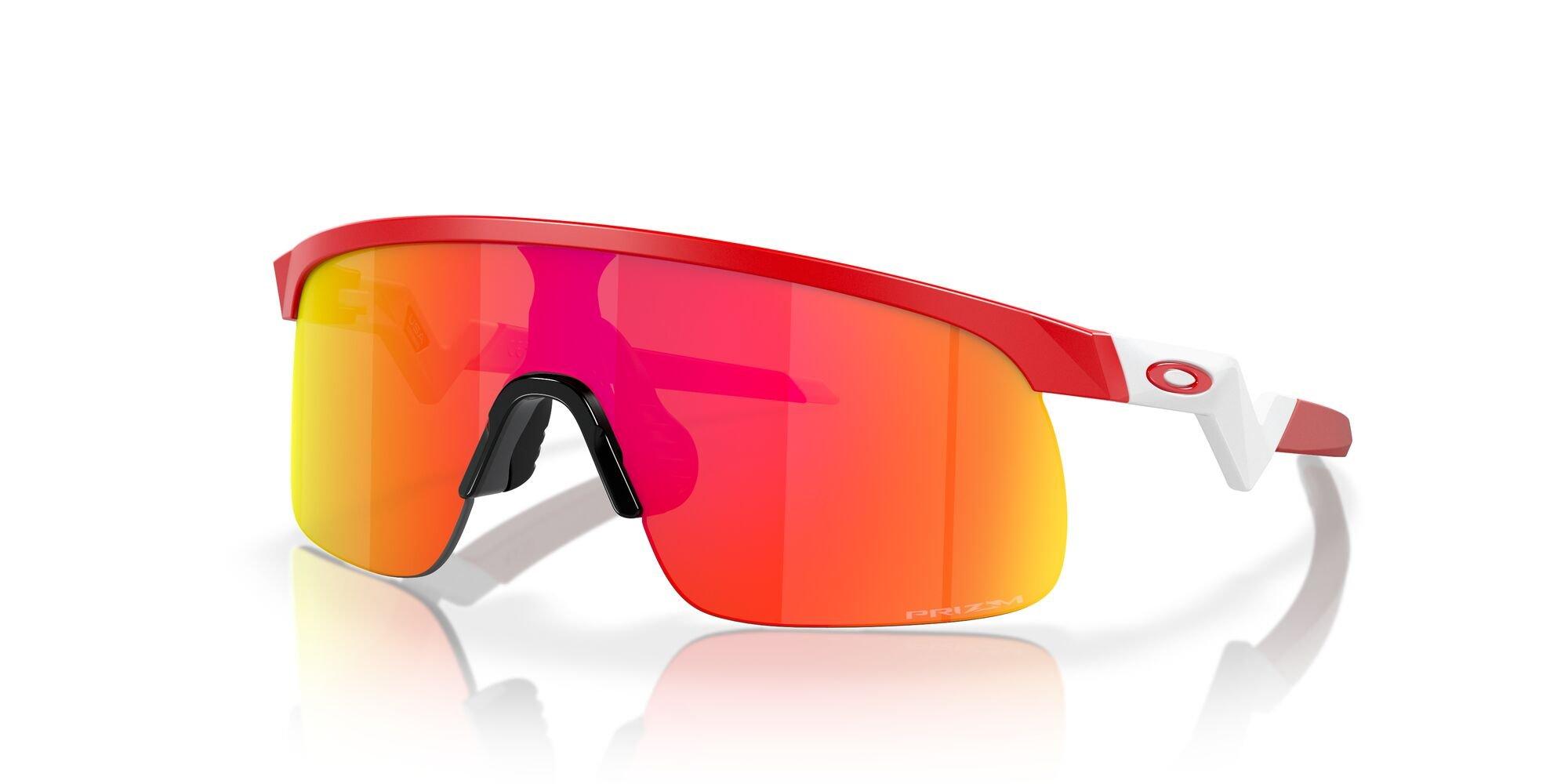 Oakley Resistor Sunglasses (Youth Fit) - Prizm Red Lenses and Red Frame