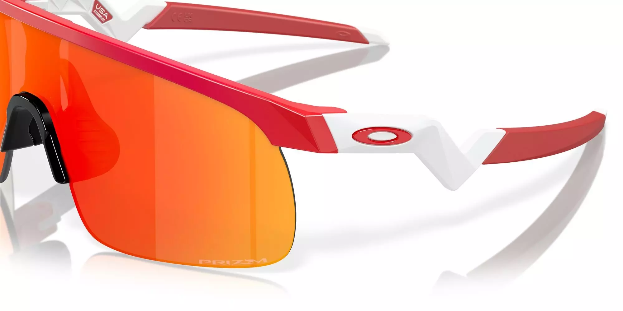 Oakley Youth Resistor Prizm Red Sunglasses - Red - RED