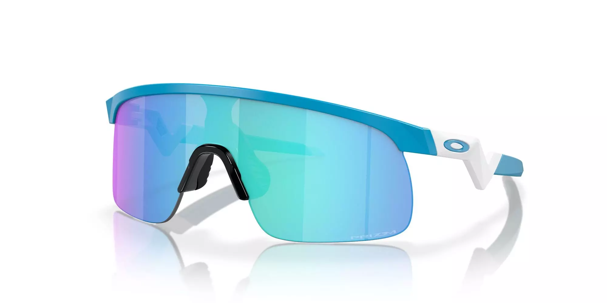 Oakley Youth Resistor Prizm Sapphire Sunglasses - Sky Blue - BLUE