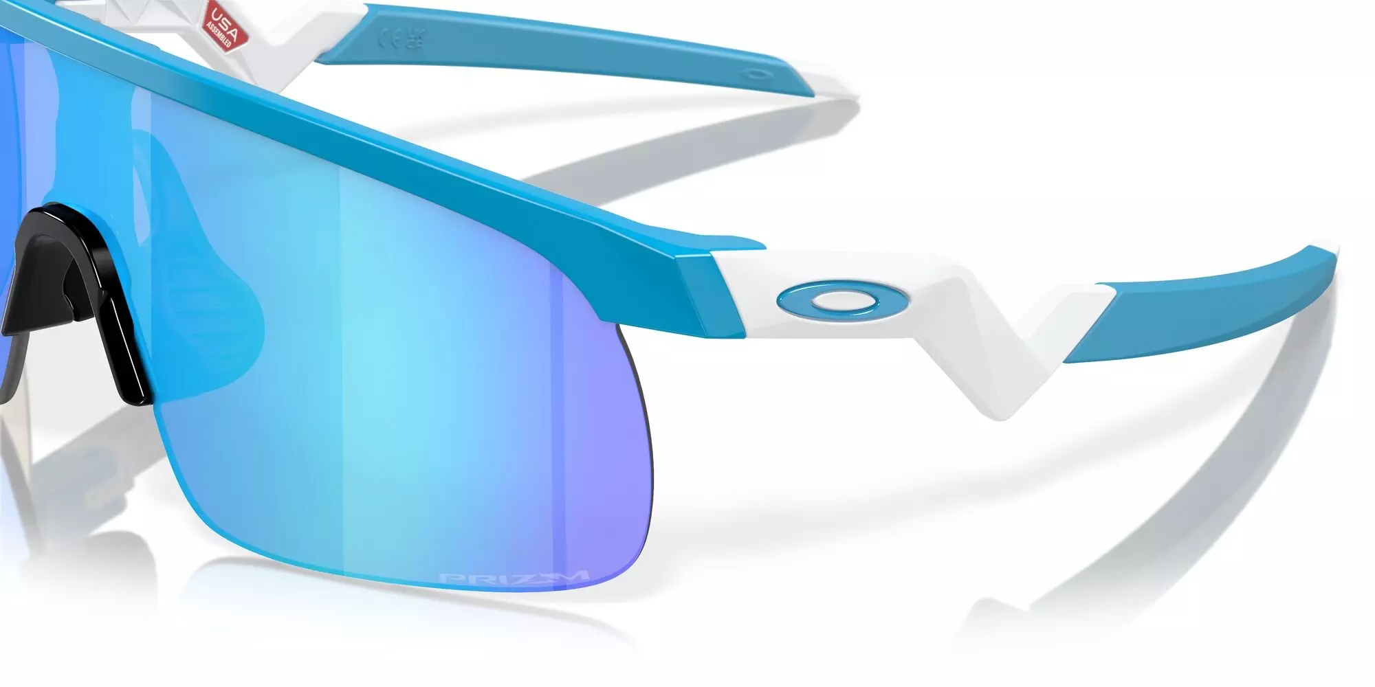 Oakley Youth Resistor Prizm Sapphire Sunglasses - Sky Blue - BLUE