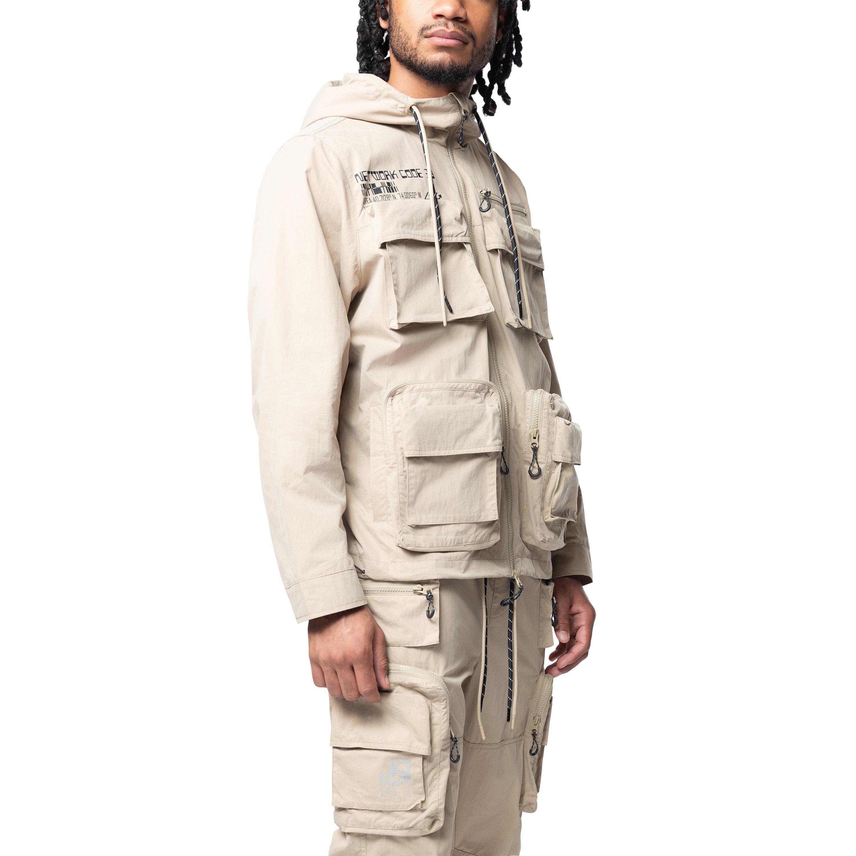 Grindhouse Utility Nylon Men's Khaki Jacket