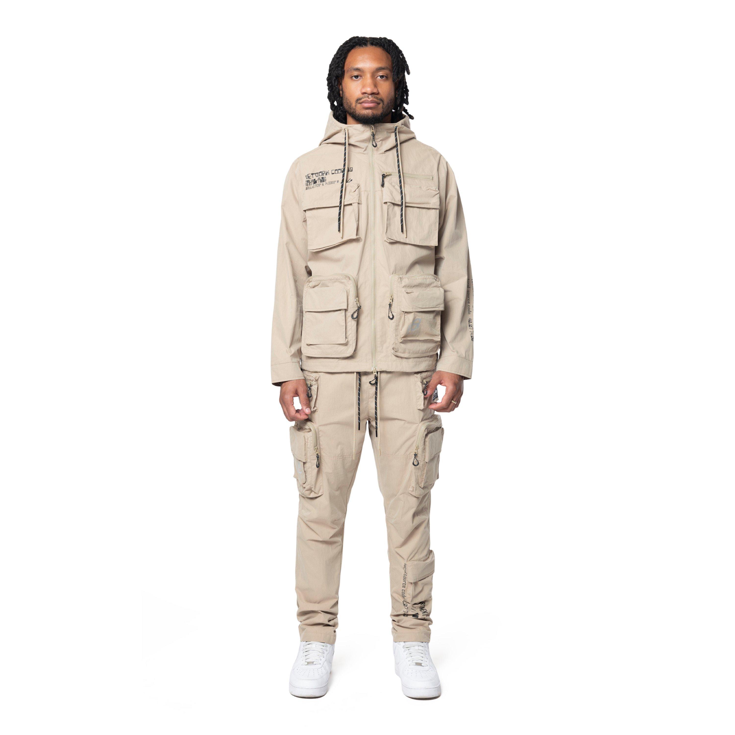 Grindhouse Utility Nylon Men's Khaki Jacket