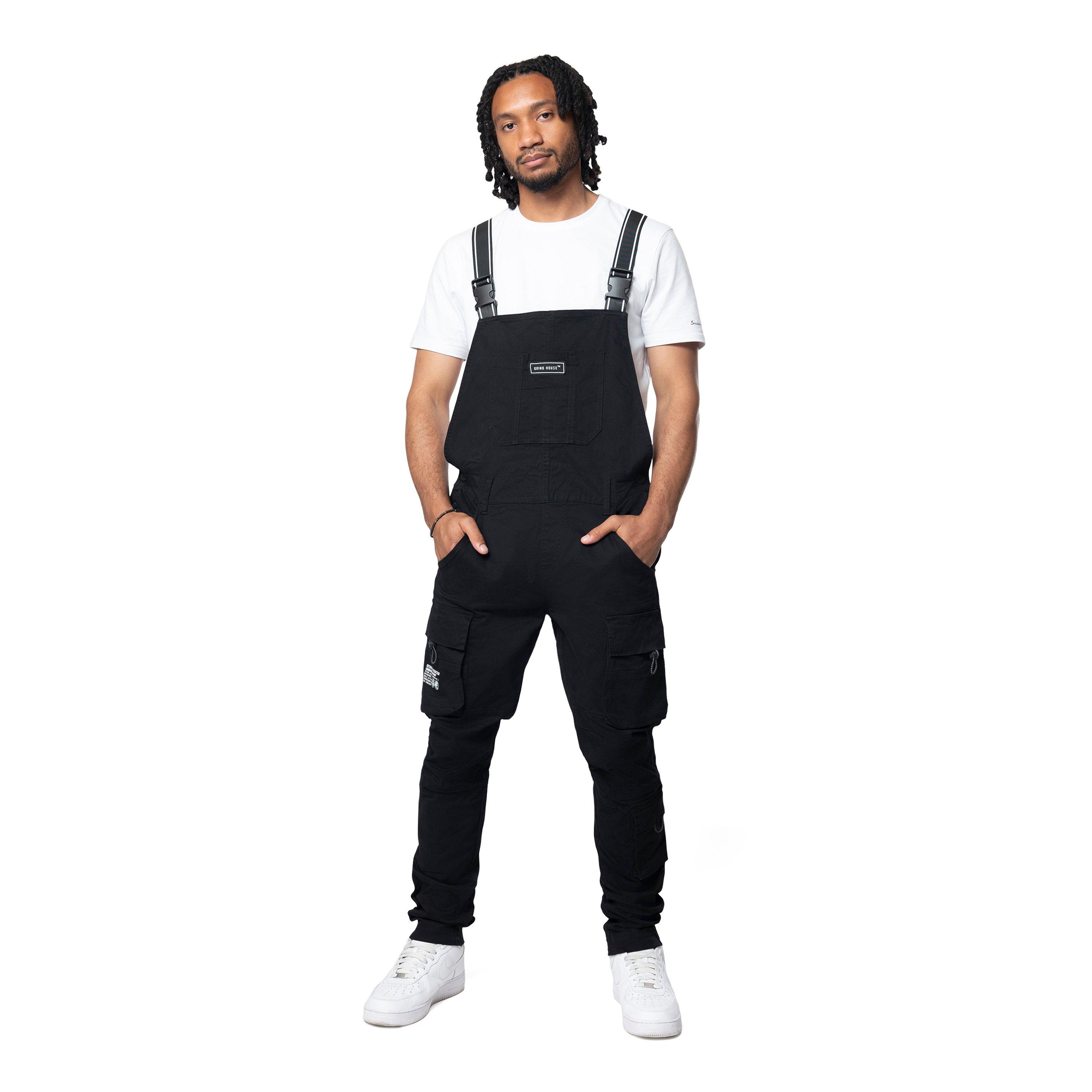 Grindhouse Twill Utility Men's Black Overalls