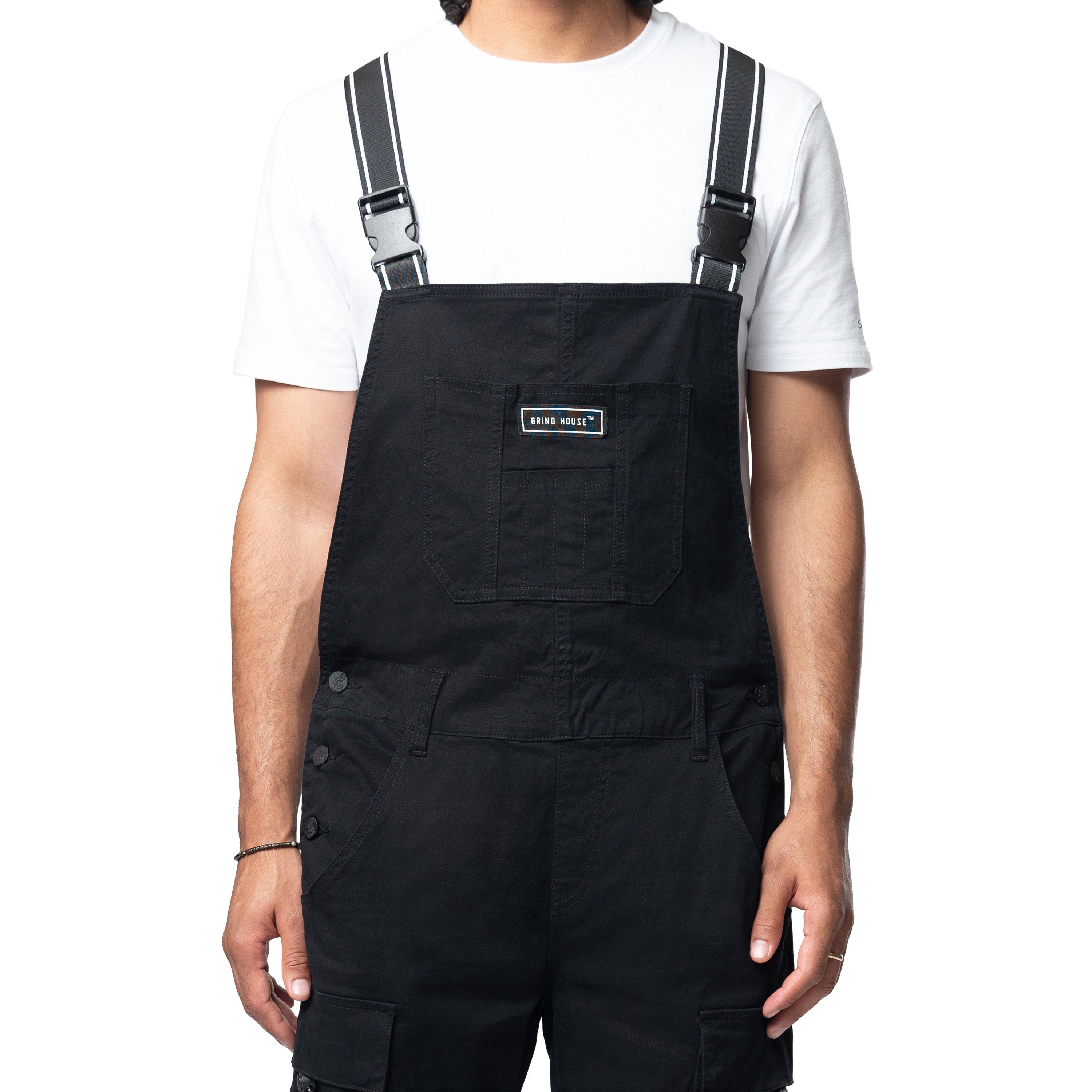 Grindhouse Twill Utility Men's Black Overalls