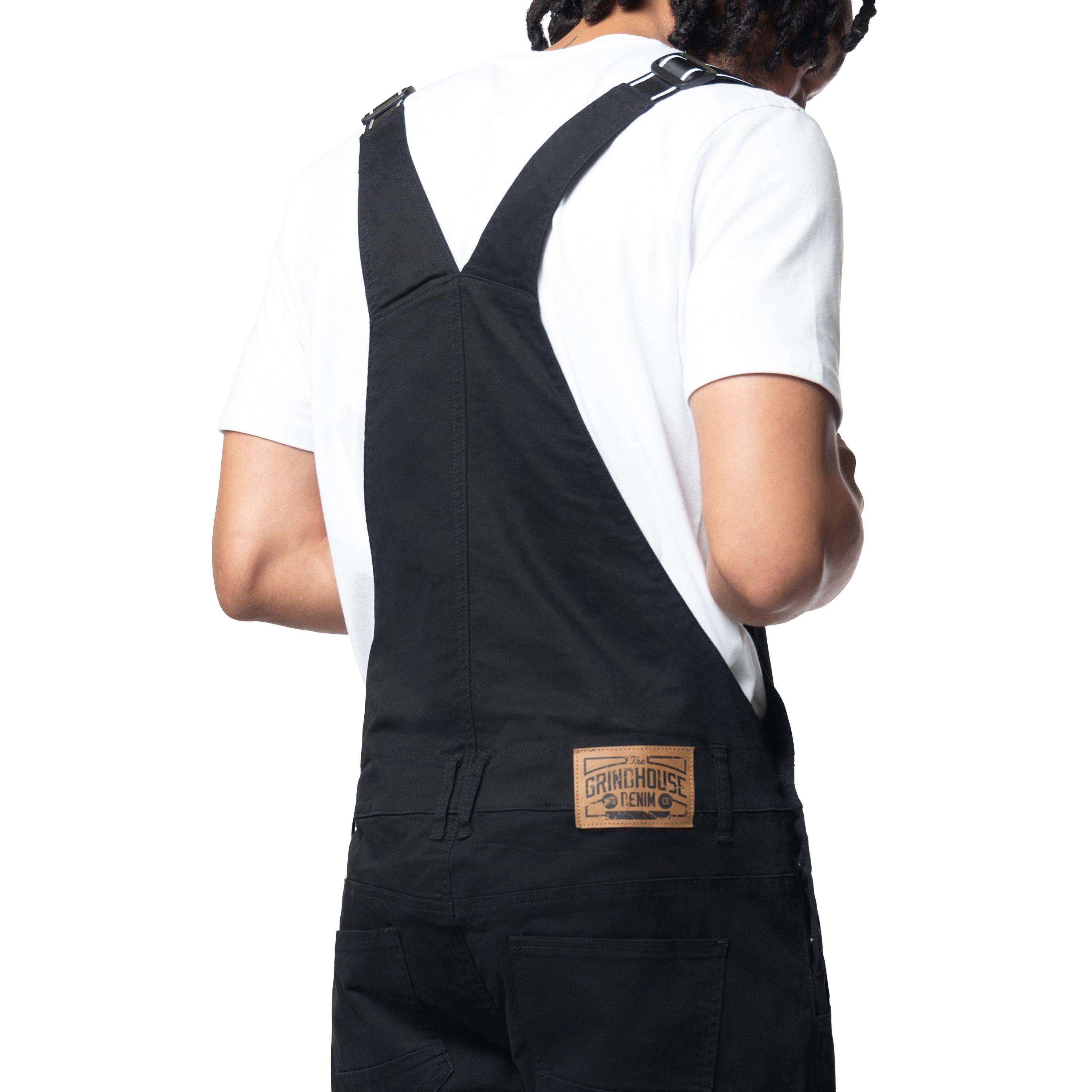 Grindhouse Twill Utility Men's Black Overalls