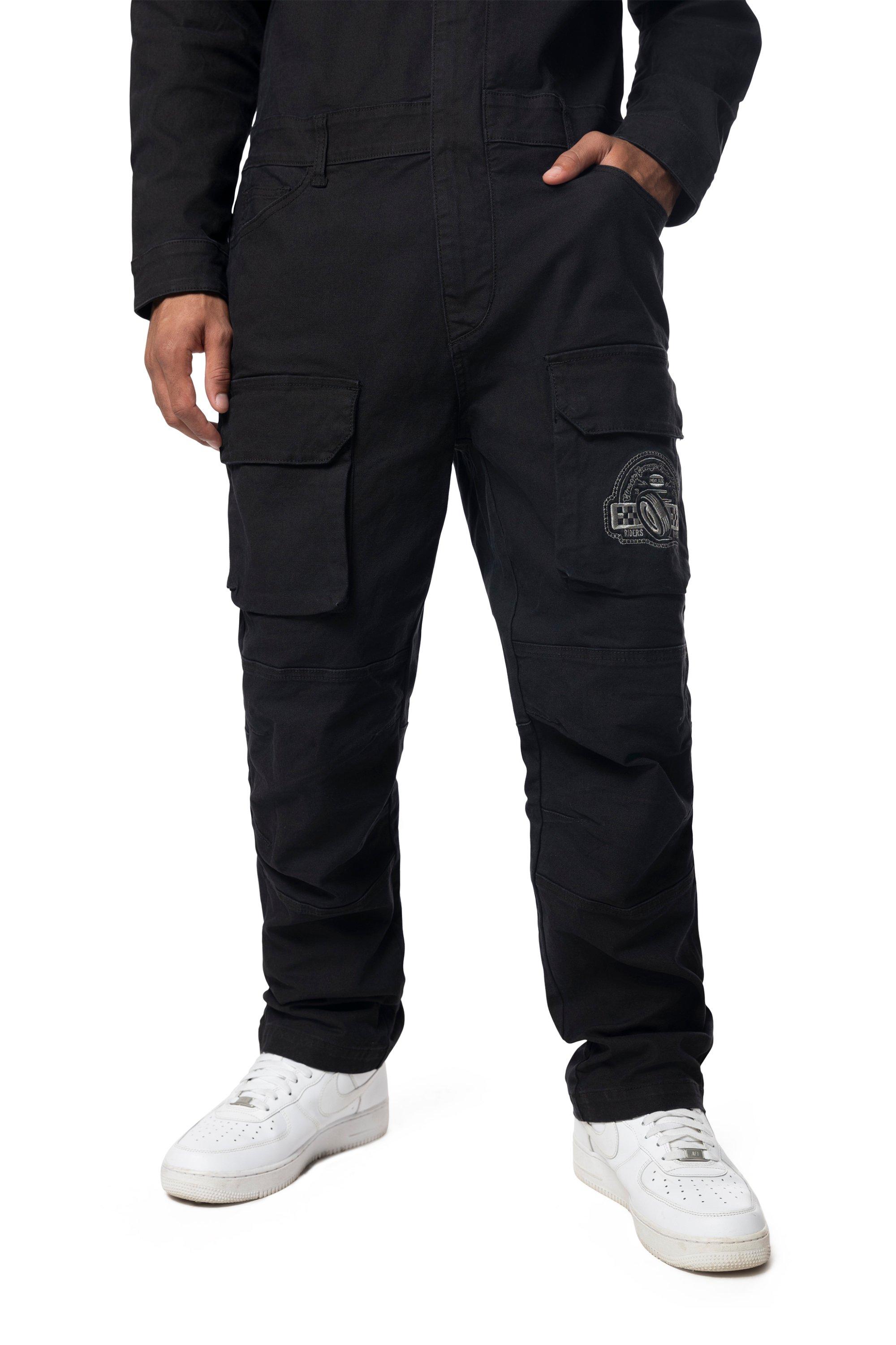 Grindhouse Twill Utility Men's Black Coveralls