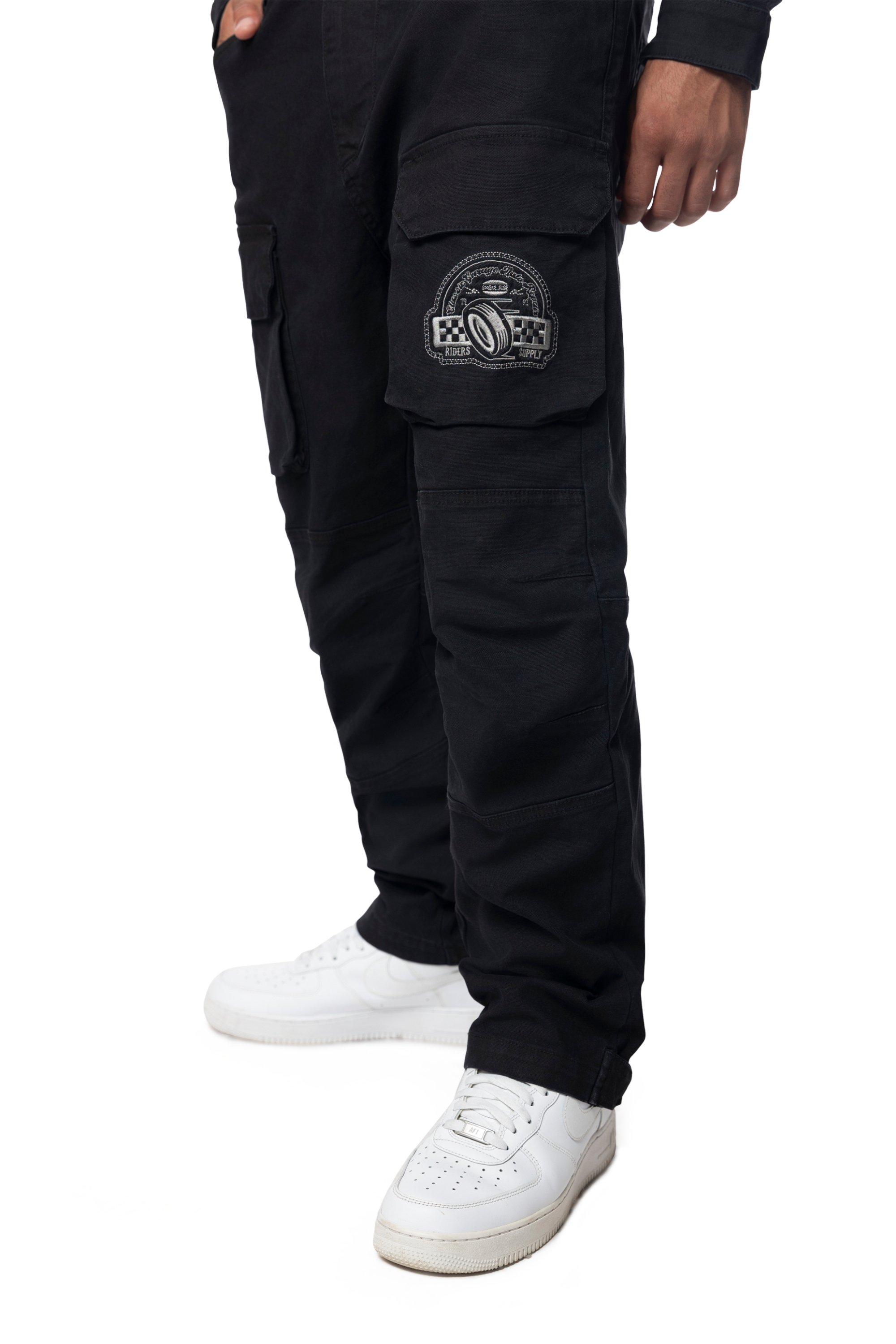 Grindhouse Twill Utility Men's Black Coveralls