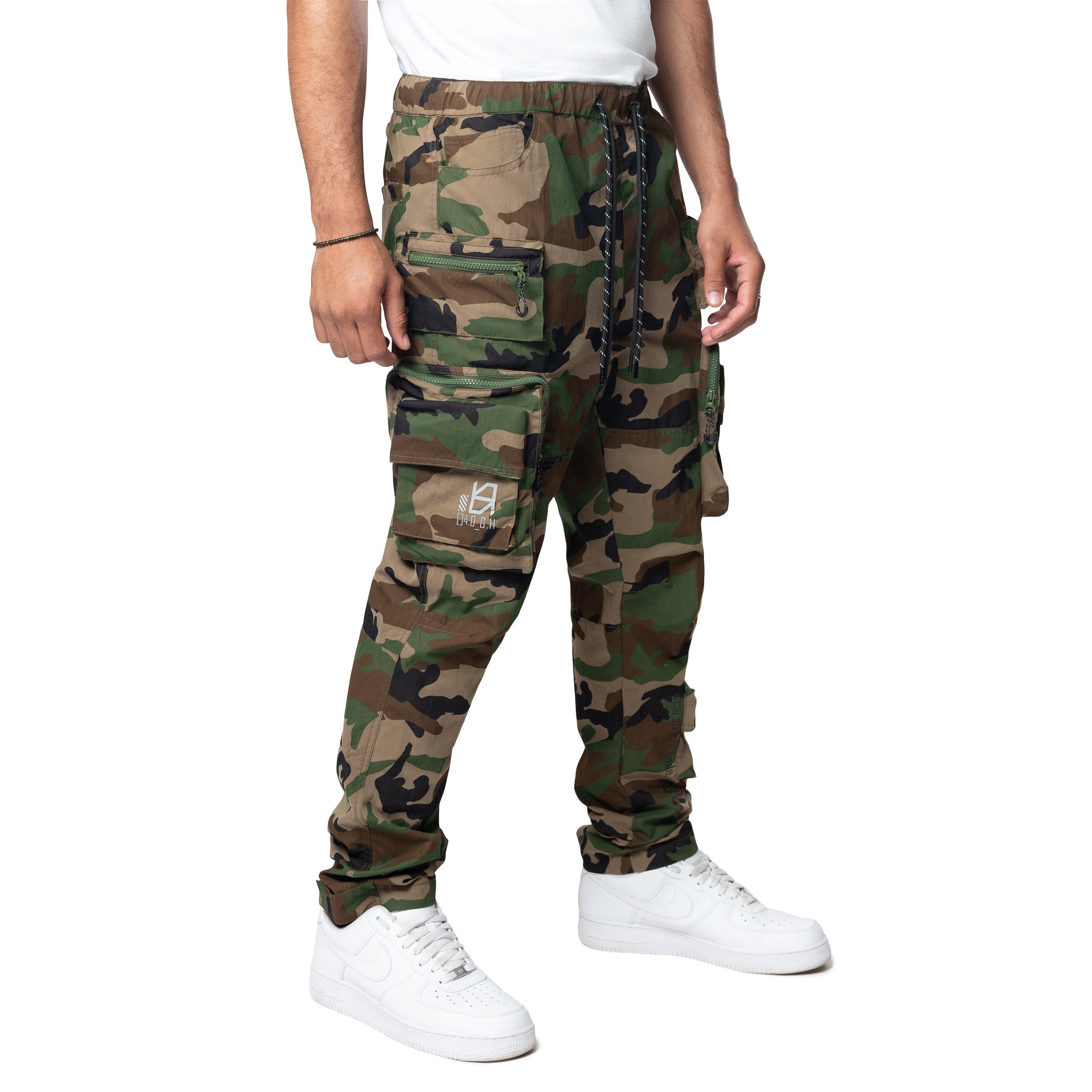 Grindhouse Men's Utility Nylon Pants - Camo - CAMOUFLAGE Thumbnail View 1