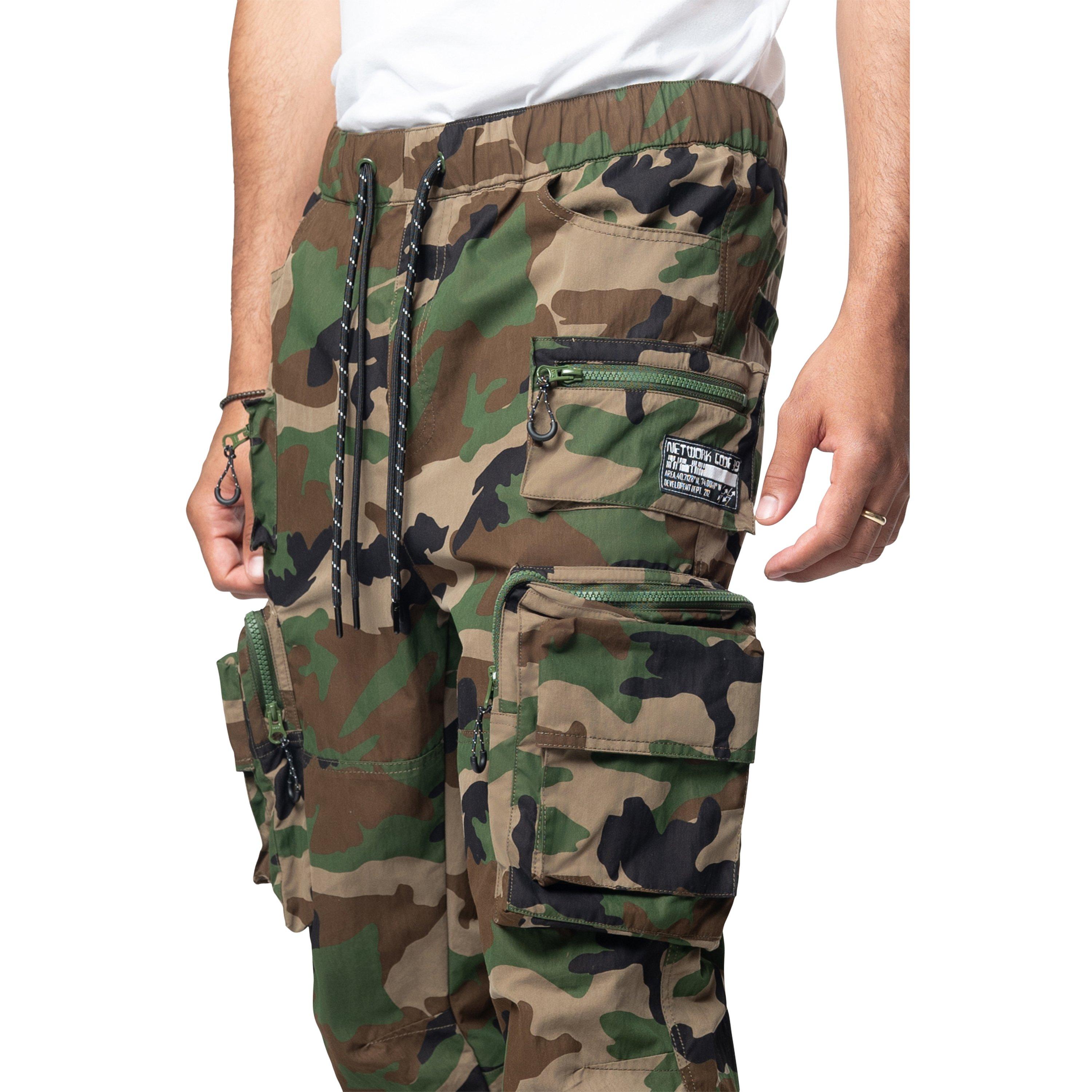Grindhouse Men's Utility Nylon Pants - Camo - CAMOUFLAGE Thumbnail View 3