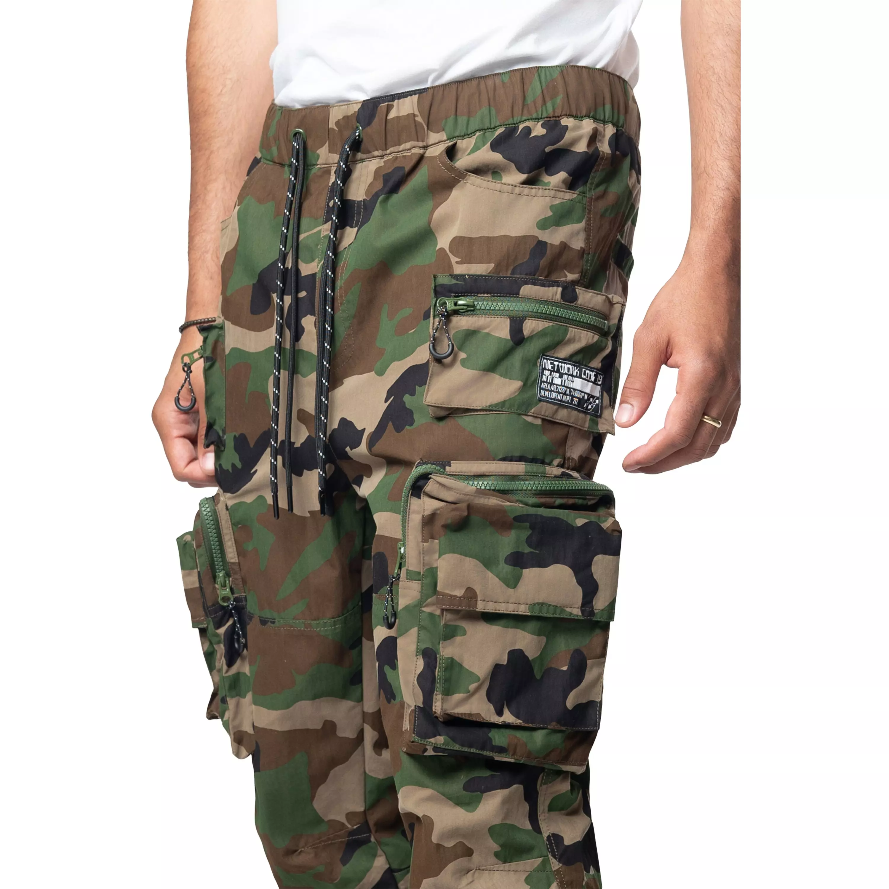 Grindhouse Men's Utility Nylon Pants - Camo - CAMOUFLAGE