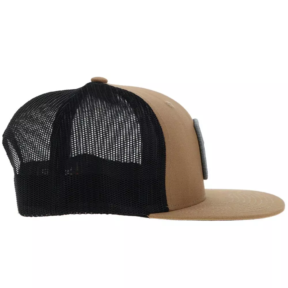Hooey Zenith Snapback Hat-Brown/Black - TAN/BLACK