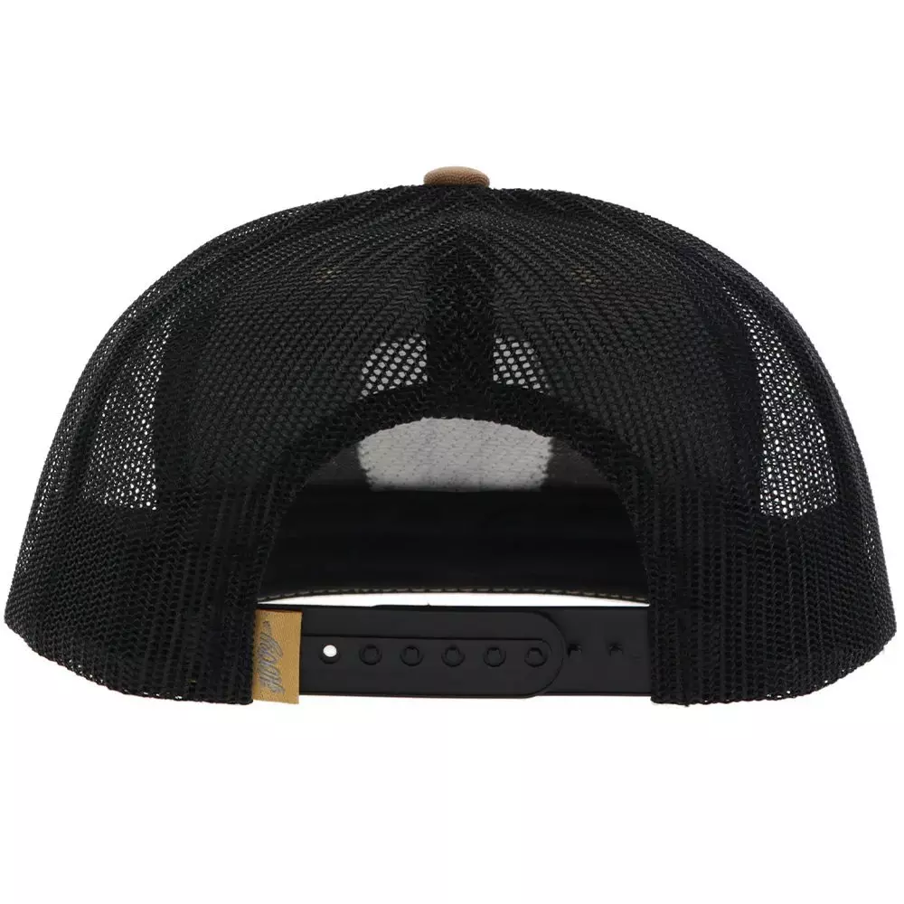 Hooey Zenith Snapback Hat-Brown/Black - TAN/BLACK