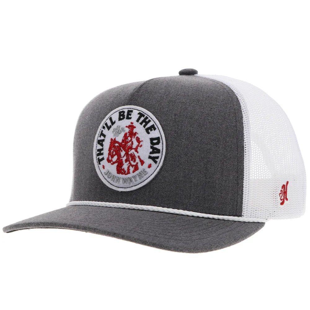 Hooey John Wayne Hat-Grey/White - GREY/WHITE Thumbnail View 1