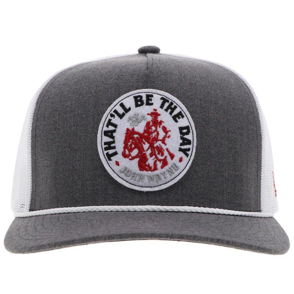 Hooey John Wayne Hat-Grey/White - GREY/WHITE Thumbnail View 4