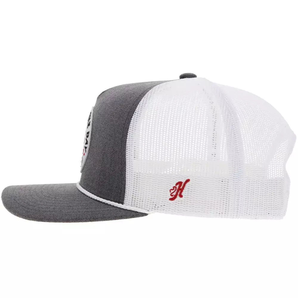 Hooey John Wayne Hat-Grey/White - GREY/WHITE