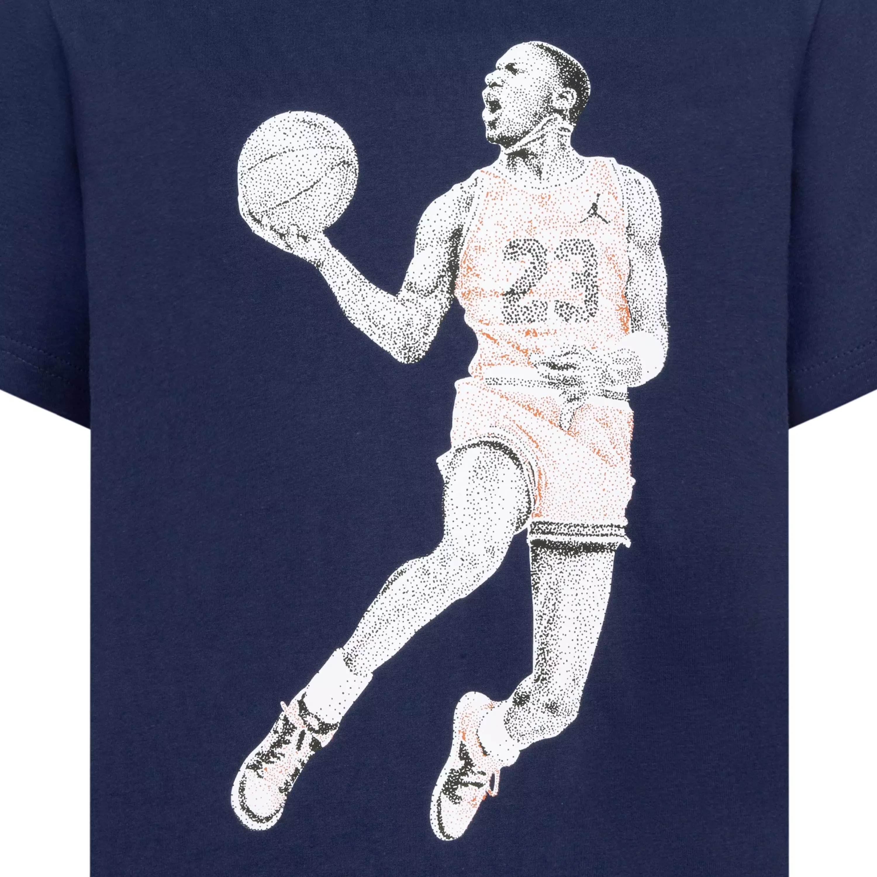 Jordan Big Boys' Dots Tee - Navy - NAVY
