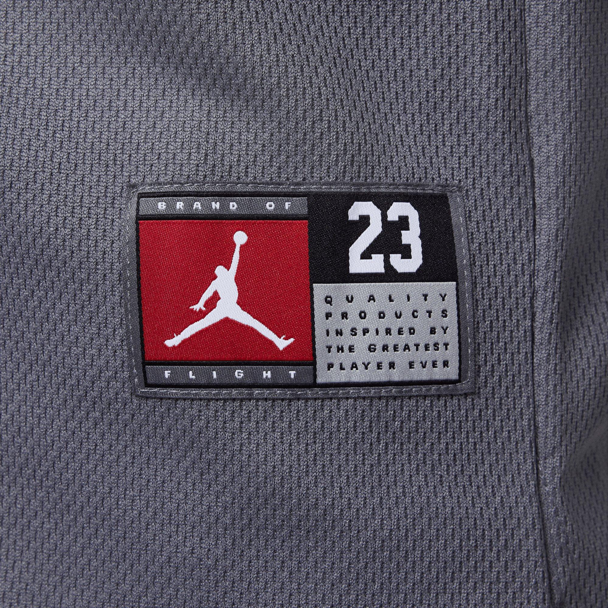 Jordan Baseball Big Boys' Grey Jersey