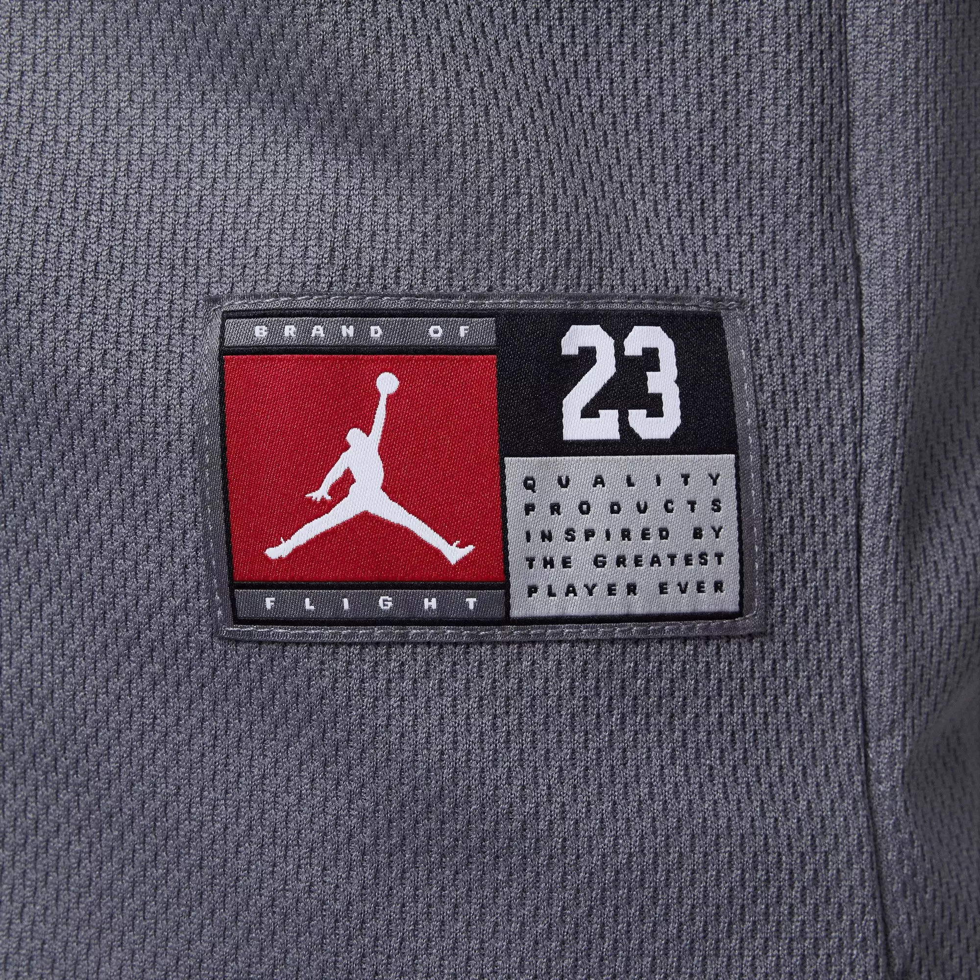 Jordan Big Boys' Baseball Jersey - Grey - GREY