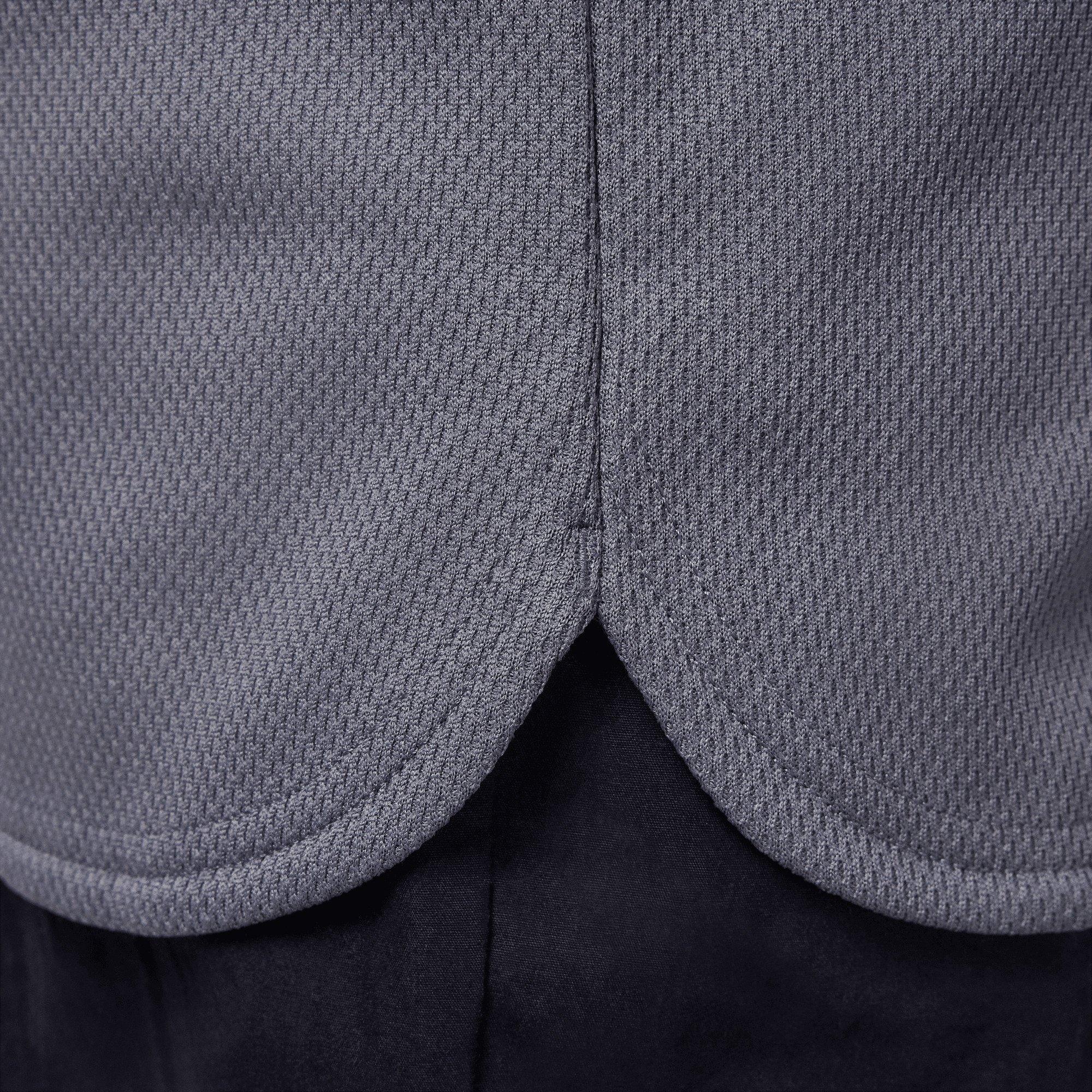 Jordan Baseball Big Boys' Grey Jersey