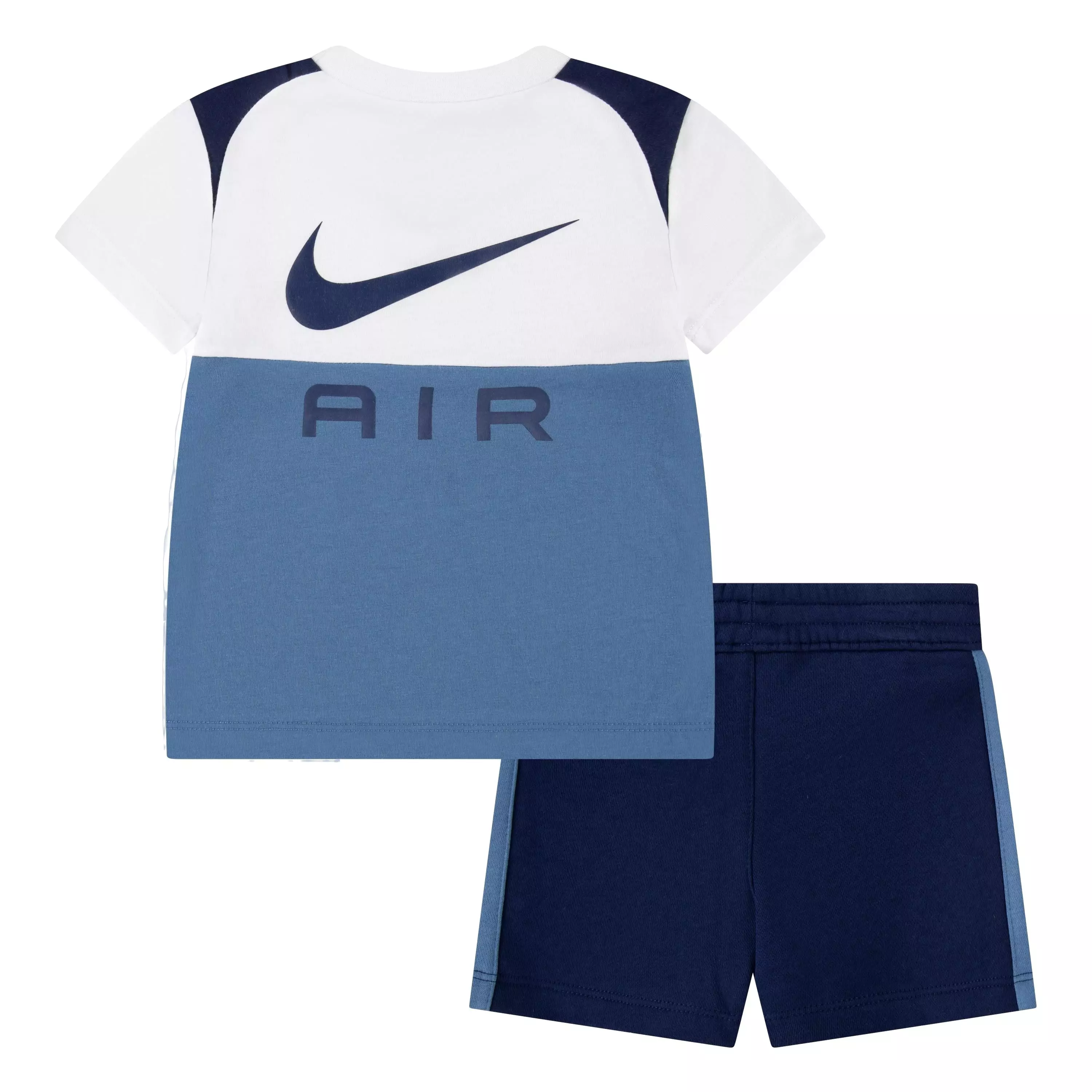 Nike Little Boys' Future Utility Short Set - Blue/White - WHITE/BLUE