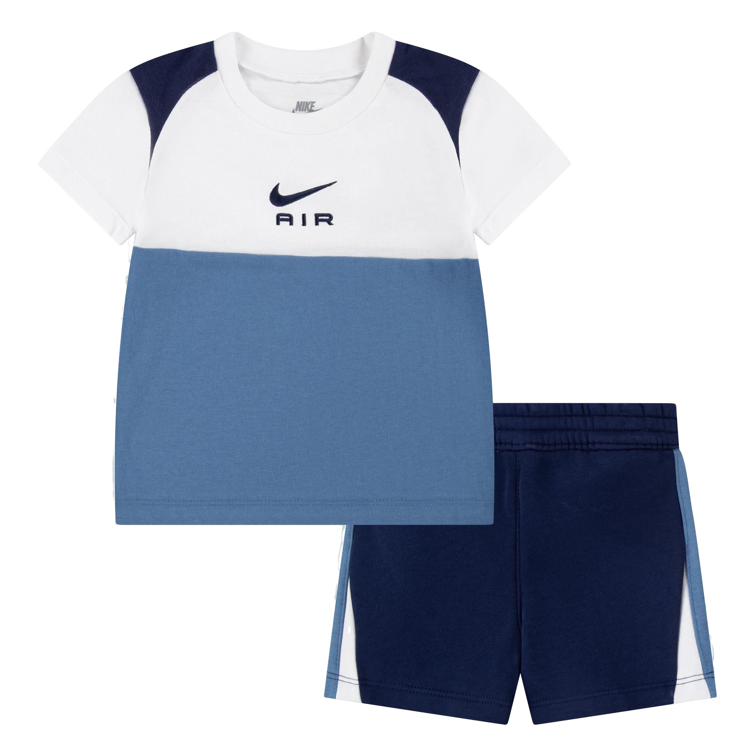 Nike Little Boys' Future Utility Short Set - Blue/White