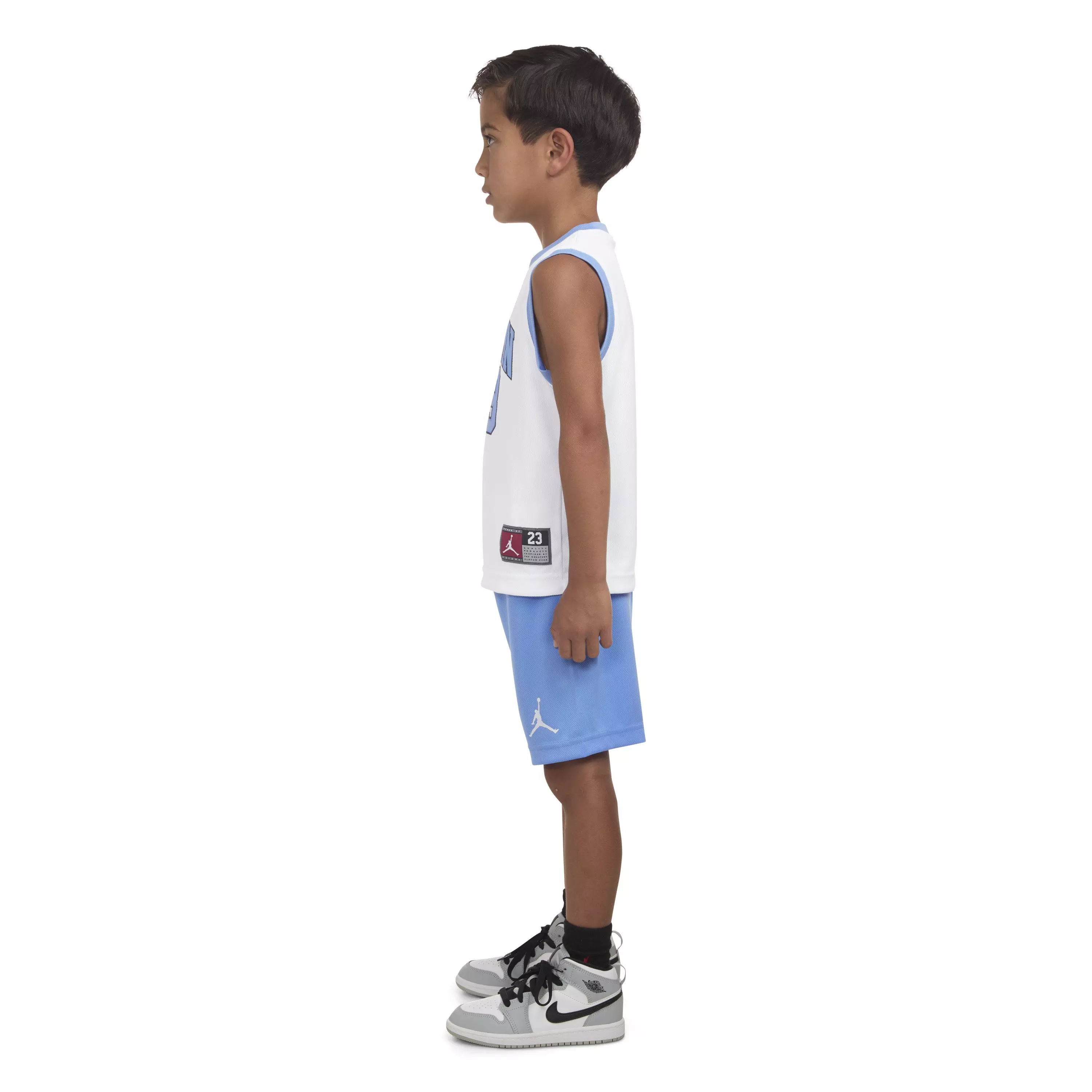Jordan Toddler Boys' 23 Jersey Short Set - White/Blue - WHITE/BLUE