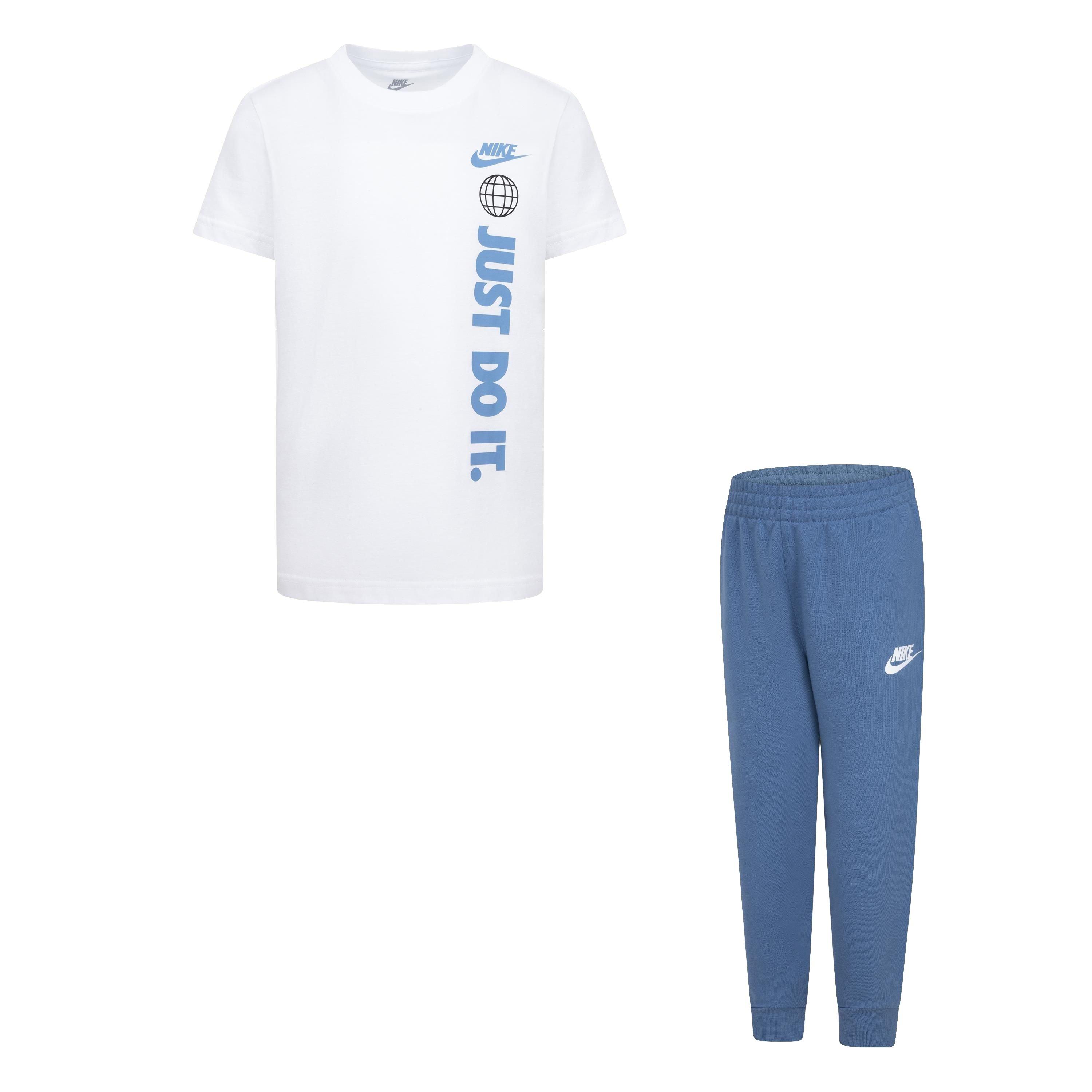 Nike Air 2-Piece Toddler Boys' Blue/White Set