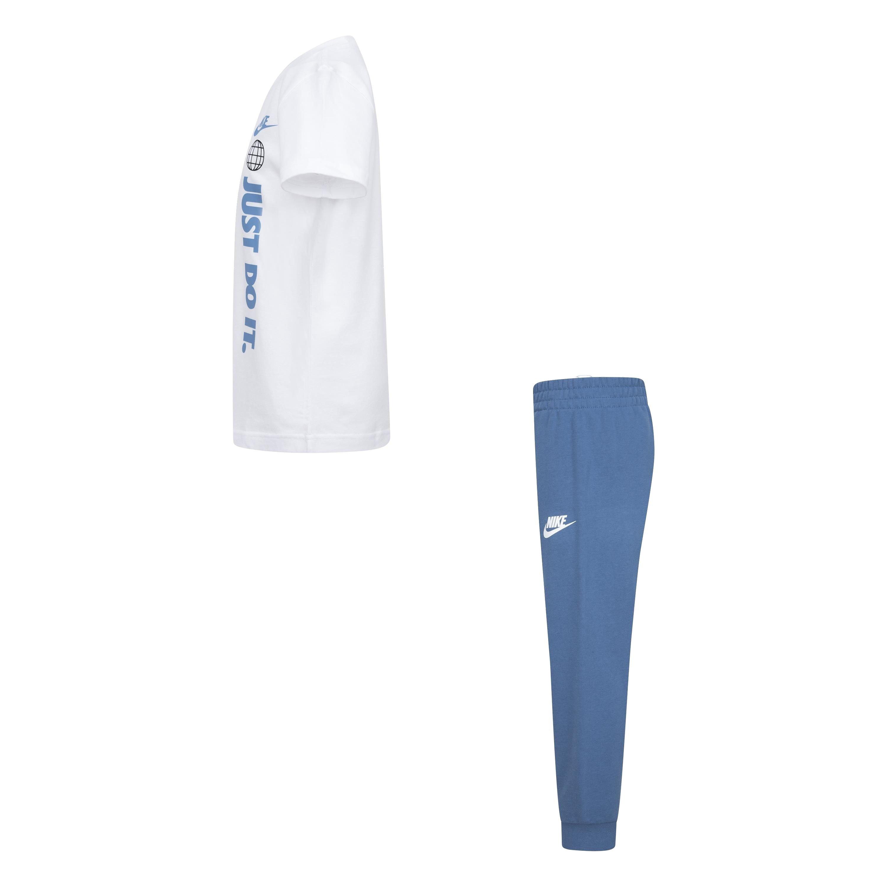 Nike Air 2-Piece Toddler Boys' Blue/White Set
