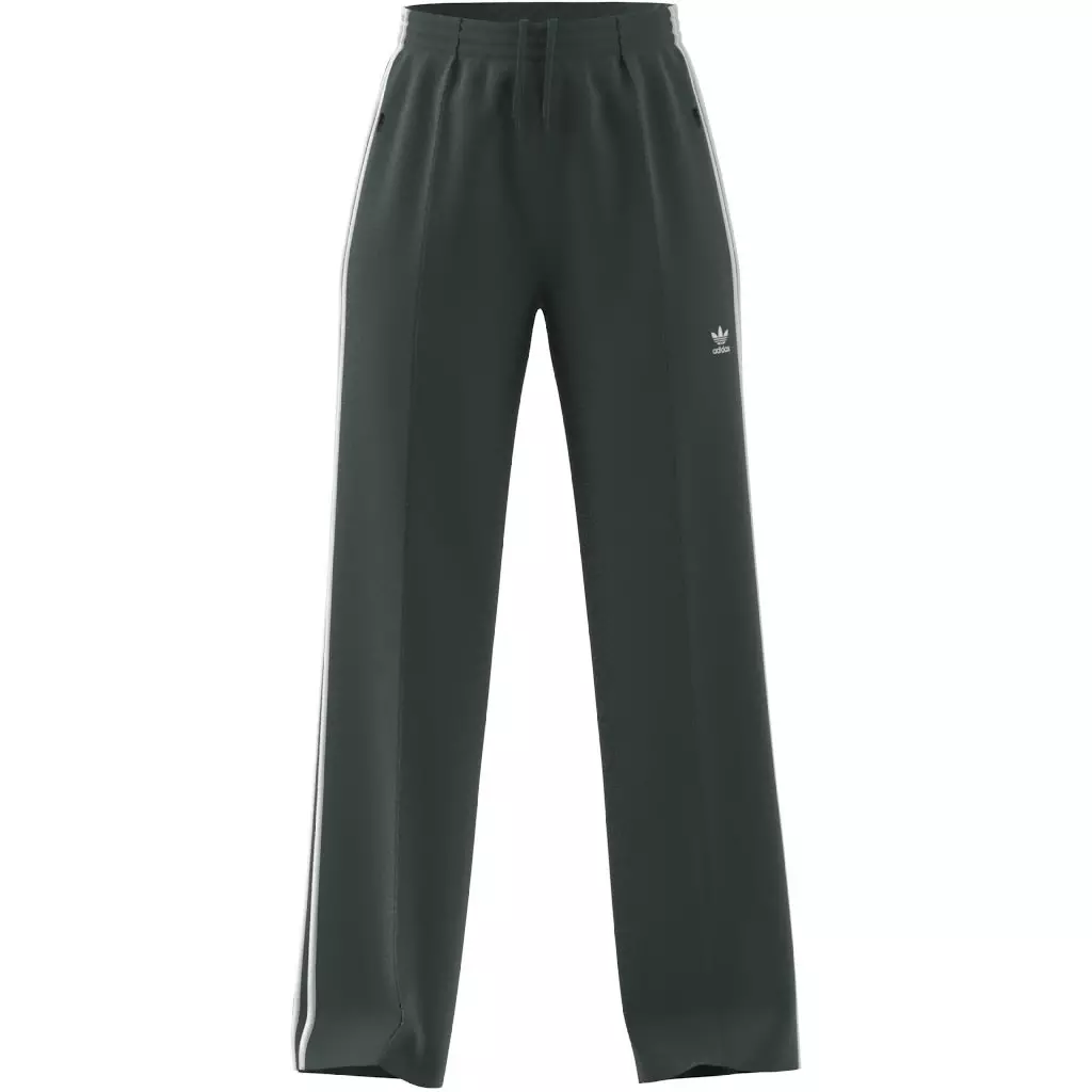 adidas Women's Firebird TP Pants - Mint Green - GREEN/WHITE