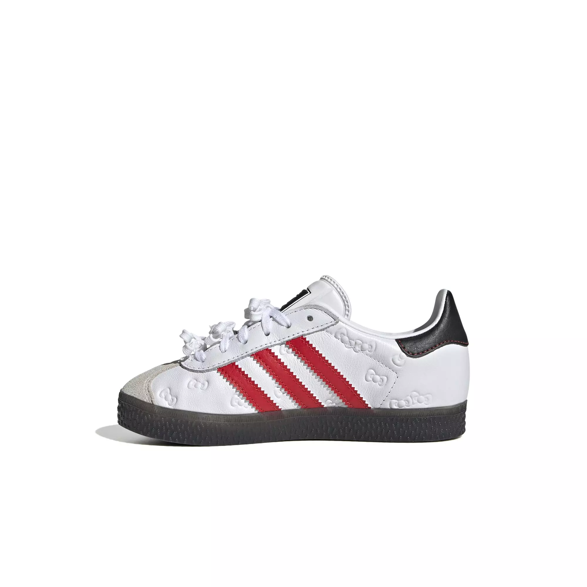 adidas Originals Gazelle "Hello Kitty" Toddler Girls' Shoe - WHITE/BLACK