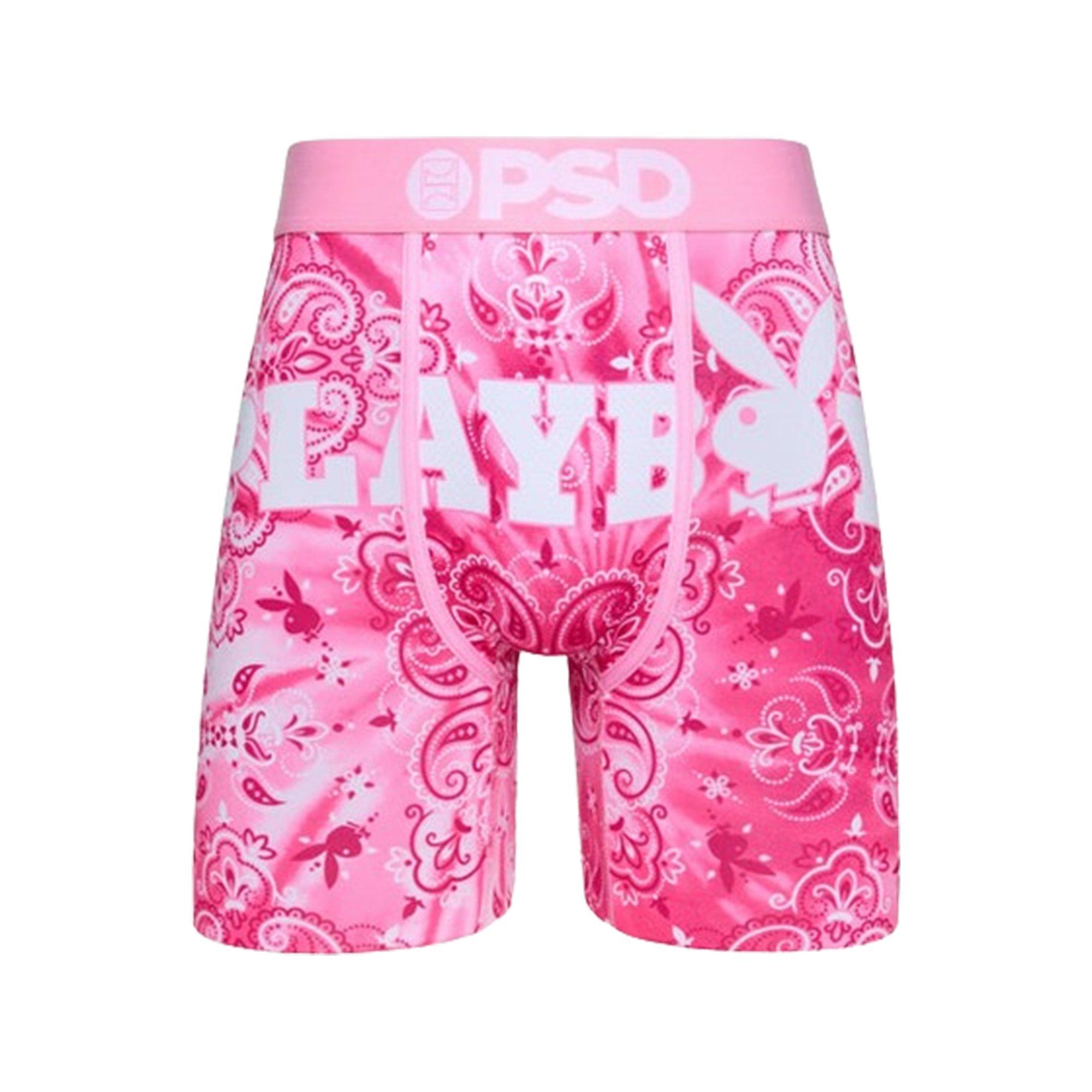 PSD Men's Playboy Lust Underwear - PINK Thumbnail View 1