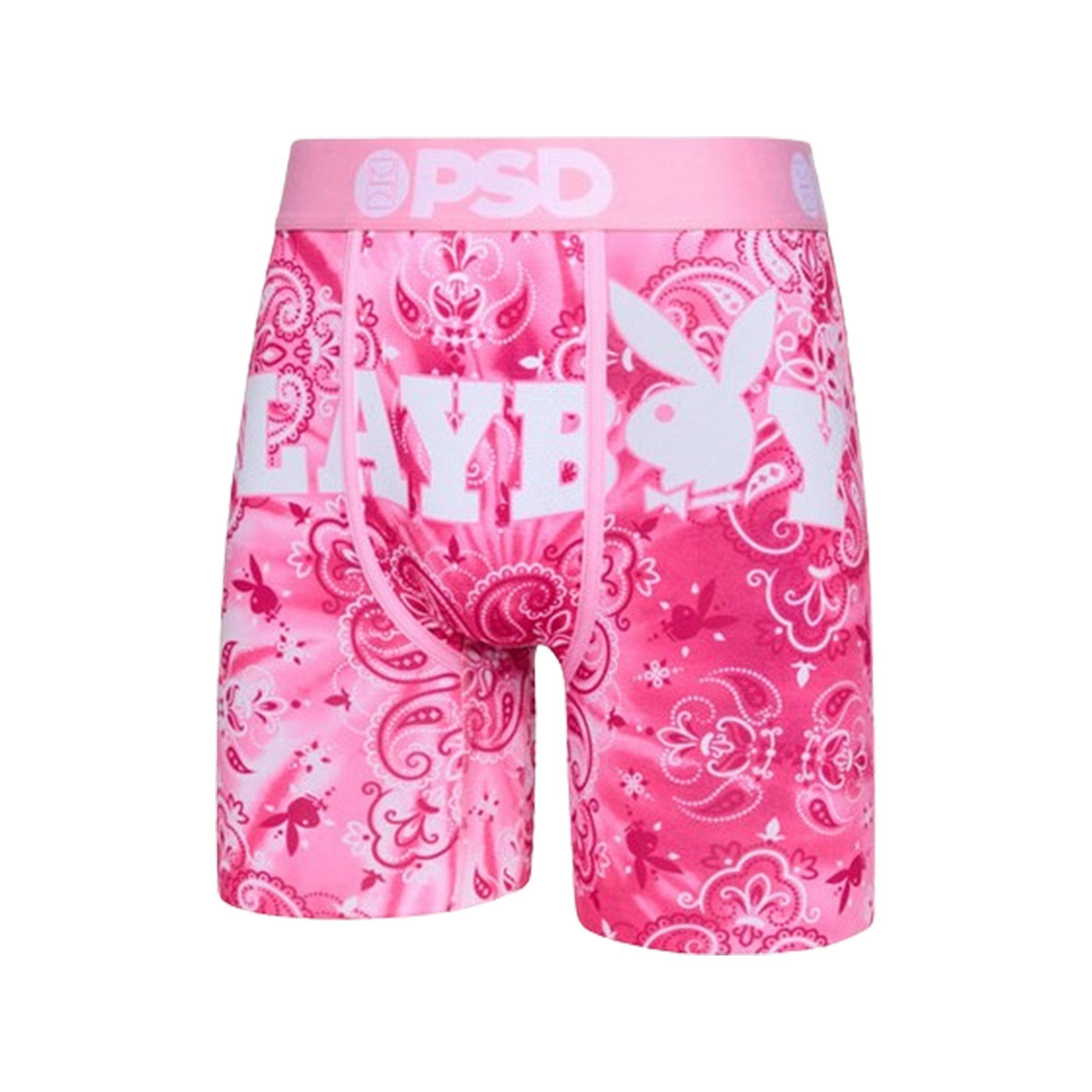 PSD Men's Playboy Lust Underwear - PINK Thumbnail View 3