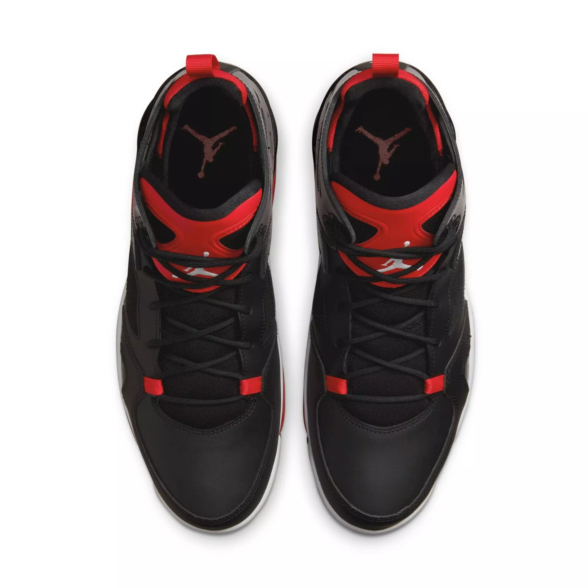 Jordan Flight Club '91 "Black/White/University Red" Men's Shoe - BLACK/RED/WHITE