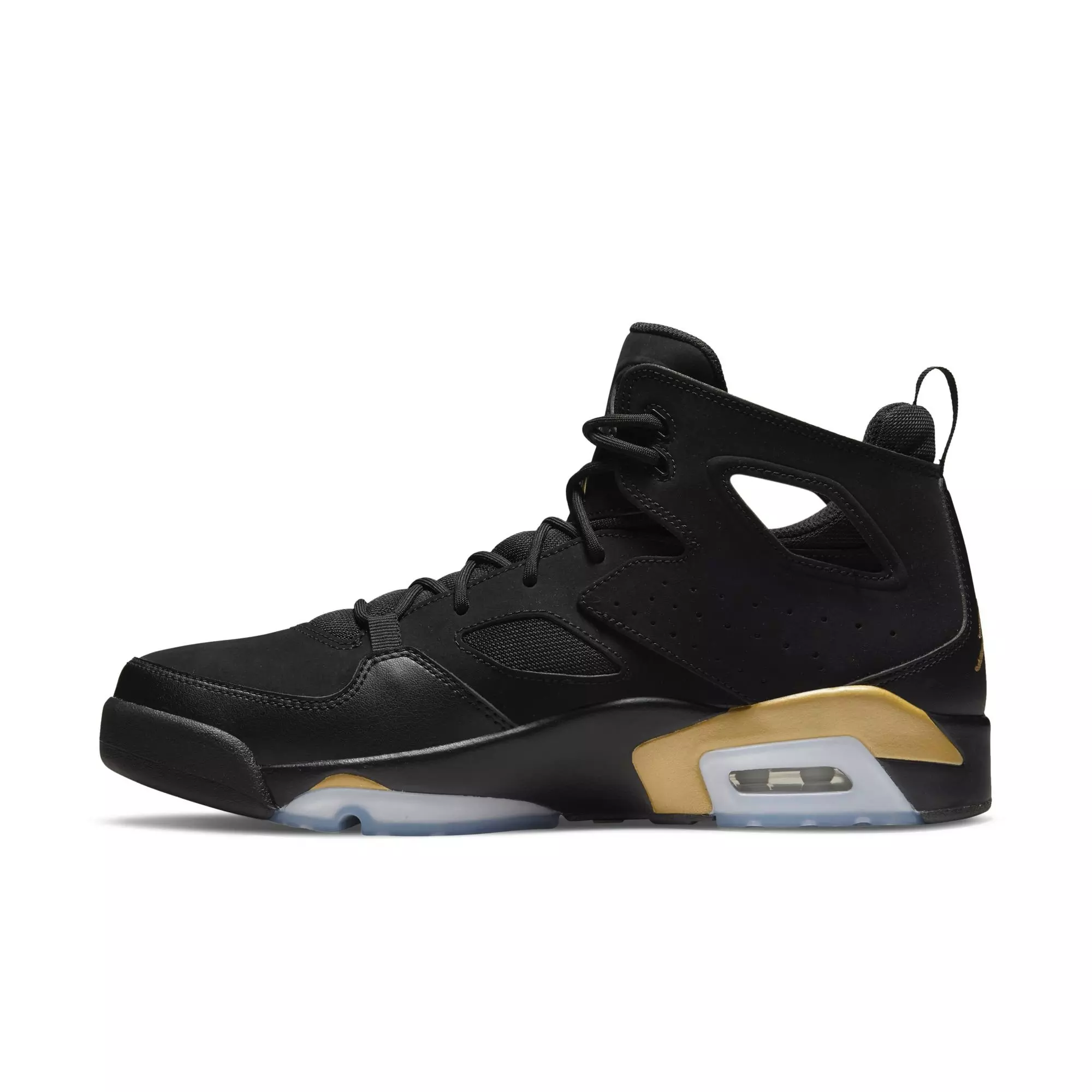 Jordan Flight Club '91 "Black/Metallic Gold" Men's Shoe - BLACK/GOLD